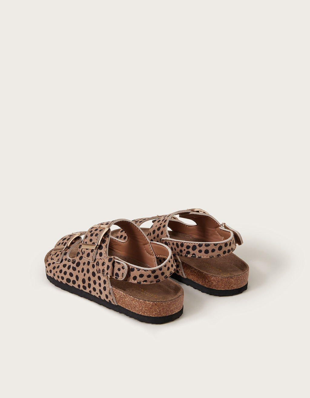 SANDALE - LEOPARD SLIDER BUCKLE