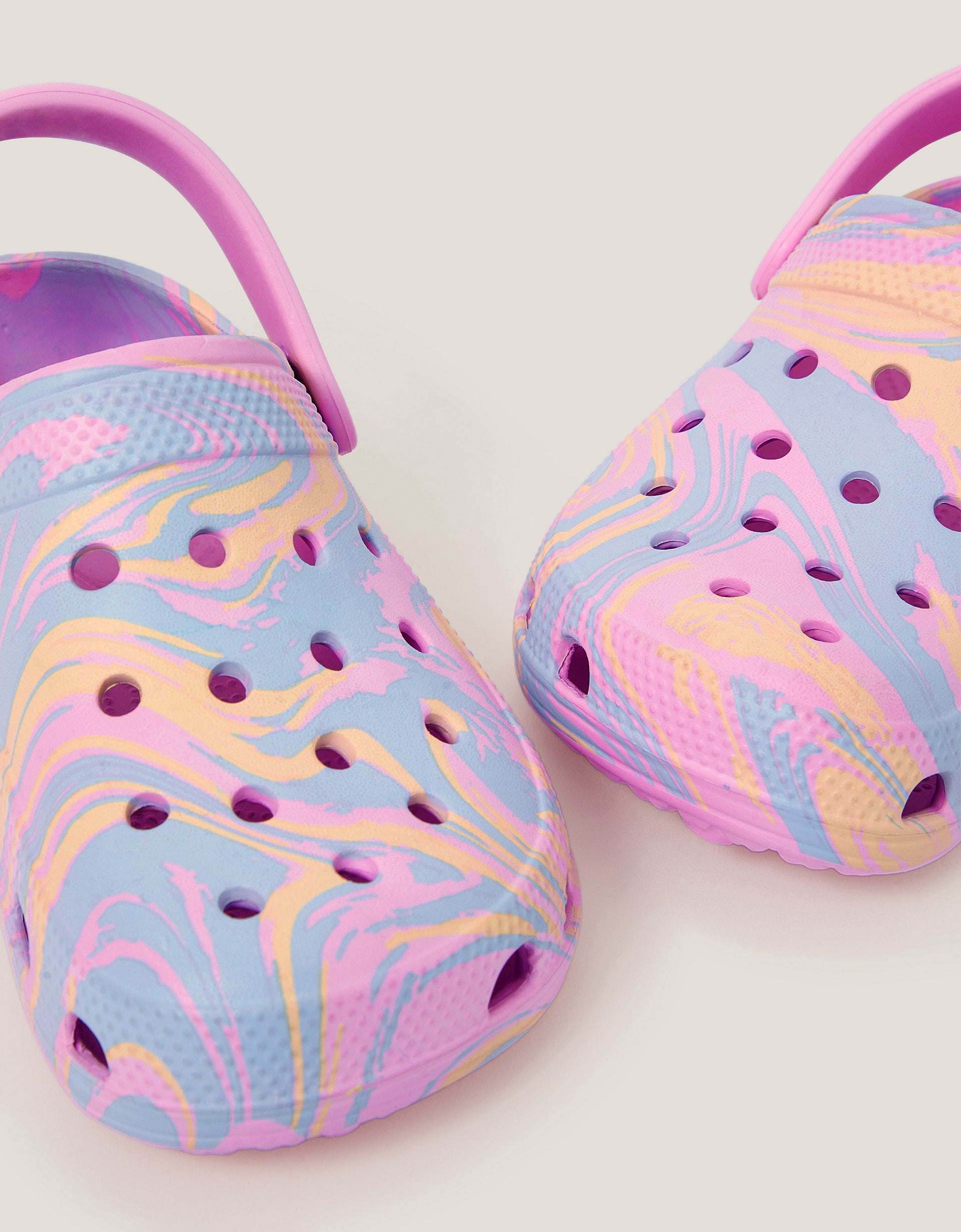 PAPUCE - RAINBOW MARBLED CLOG
