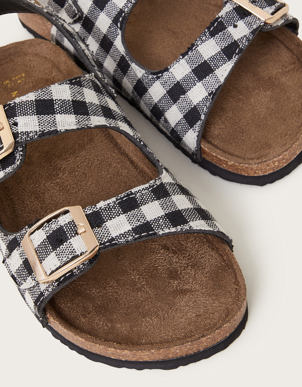 SANDALE - GILLIAN GINGHAM SLIDER