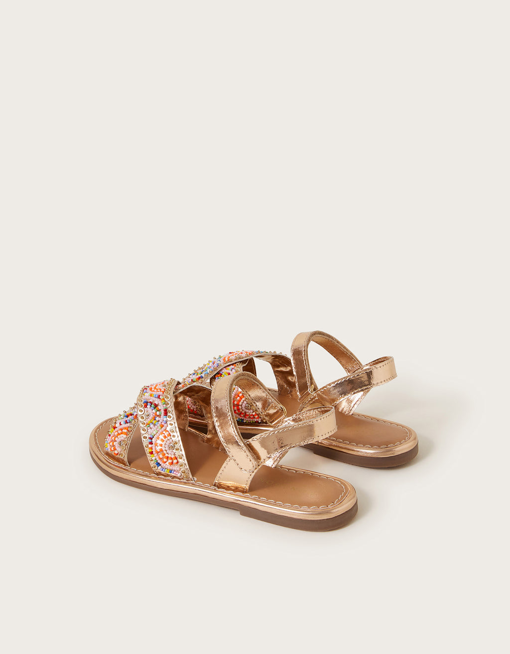 SANDALE - BRIGHT BEADED SANDAL