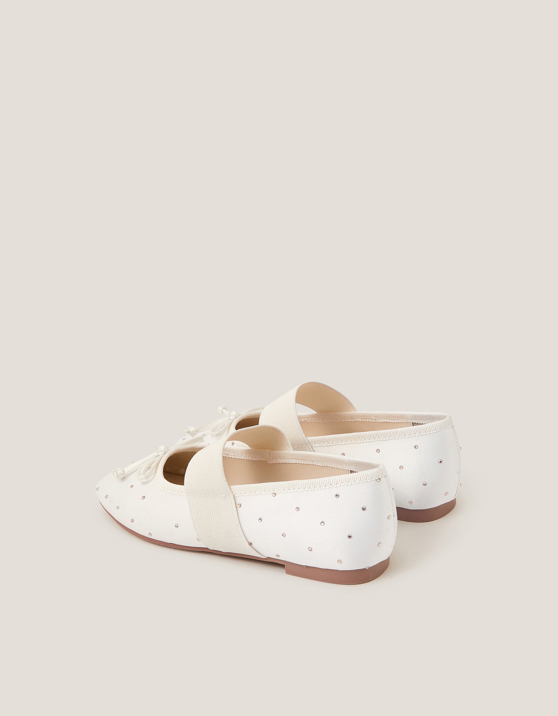 BALETANKE - IVORY DIAMANTE BALLERINA