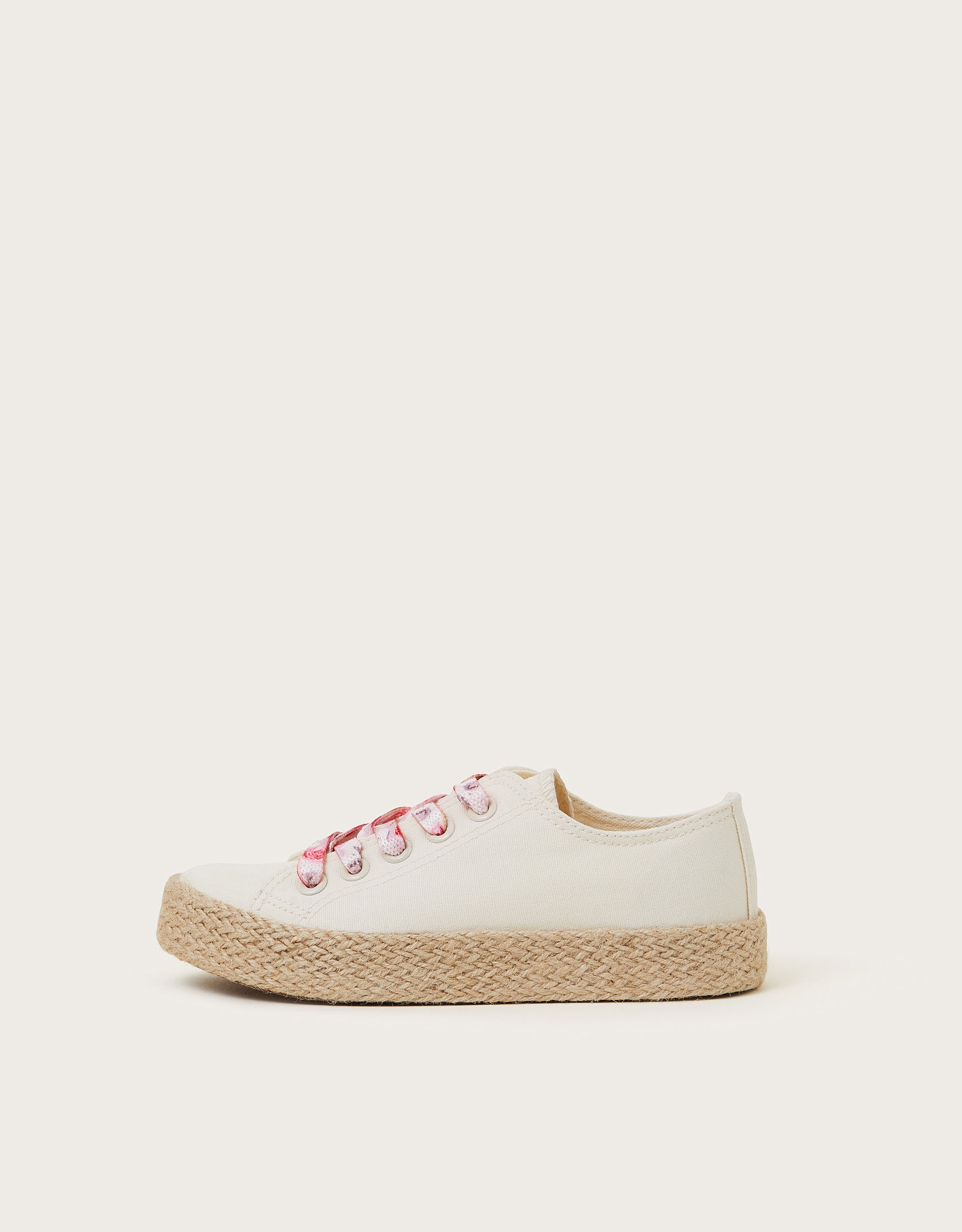 PATIKE - CANVAS PRNT LACE TRAINERS