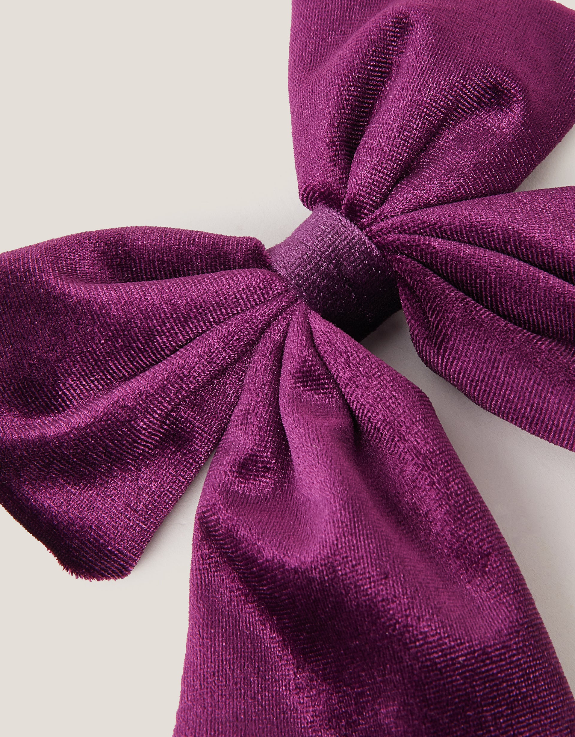 MASNA ZA KOSU - LUXE VELVET BOW CLIP