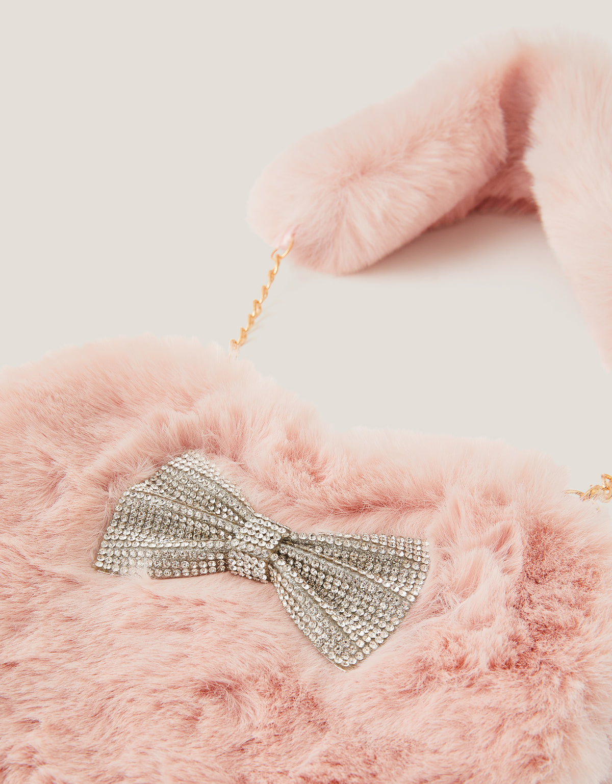 TORBA - HEART FLUFFY BAG