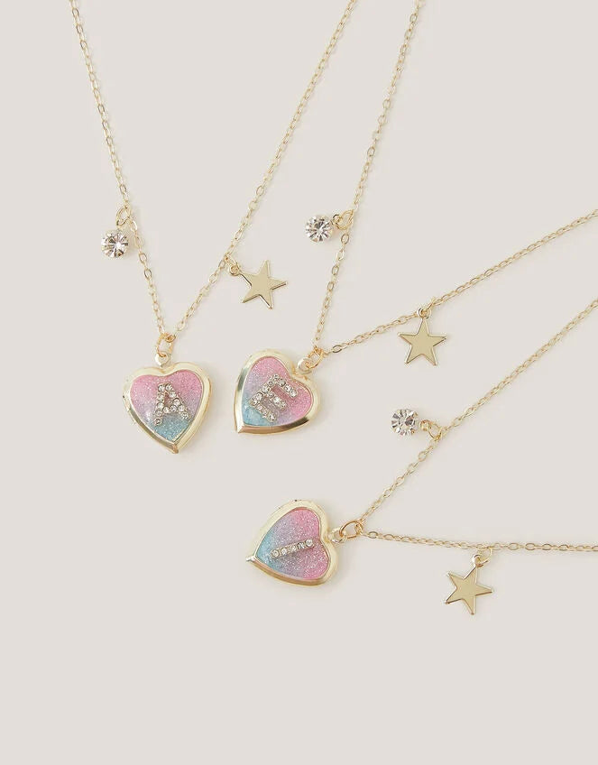 OGRLICA - INITIAL LOCKET NECKLACE