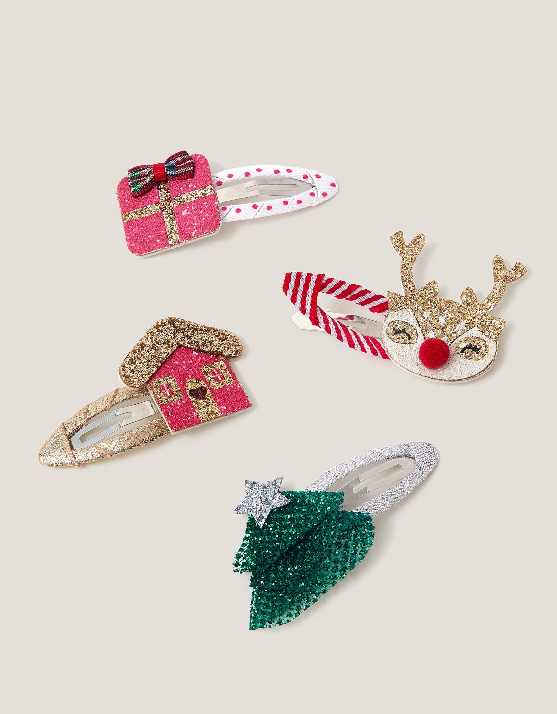 AKSESOAR - 4PK FESTIVE CLICK CLACKS