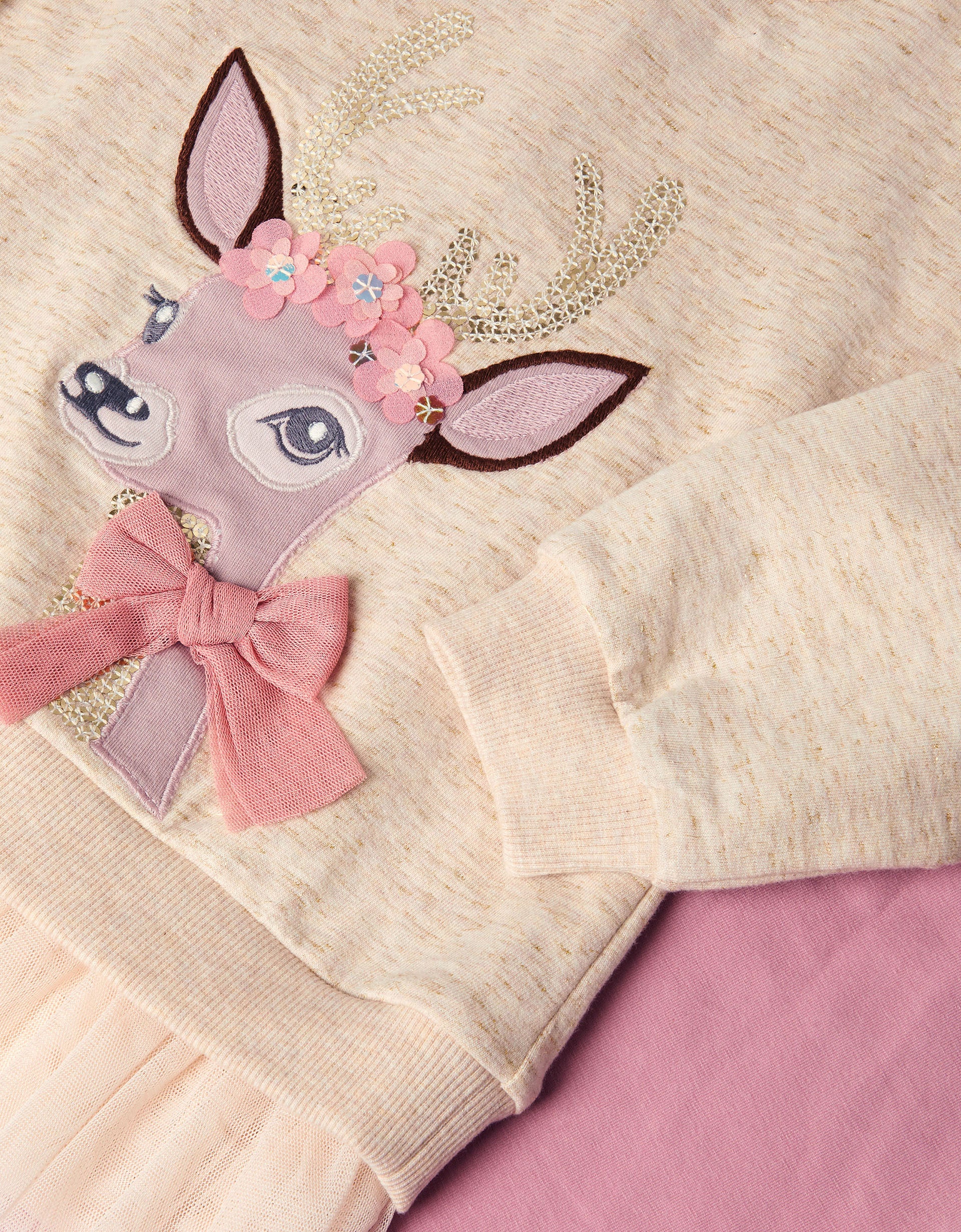 SET - BABY DEER SWEAT/LEGGING