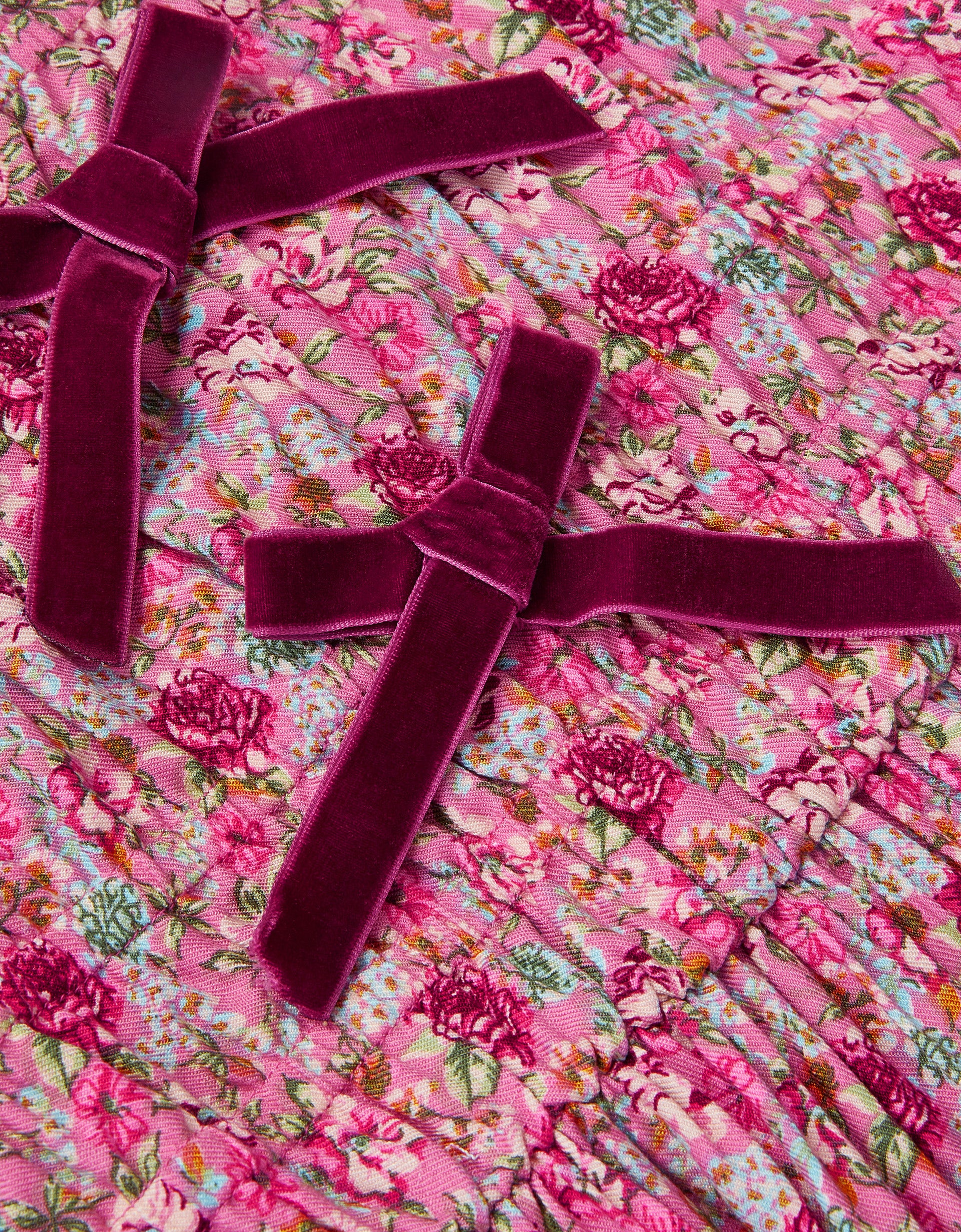 HALJINA - DOLLIE FLORAL BOW DRESS
