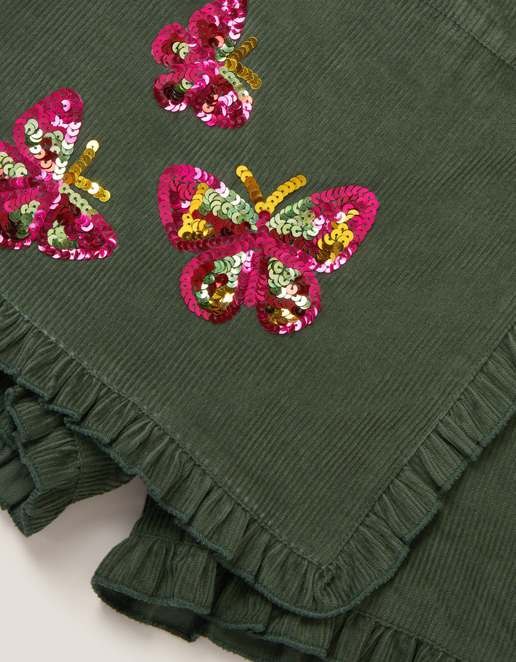 SORTS - BUTTERFLY CORD SEQUIN SKO