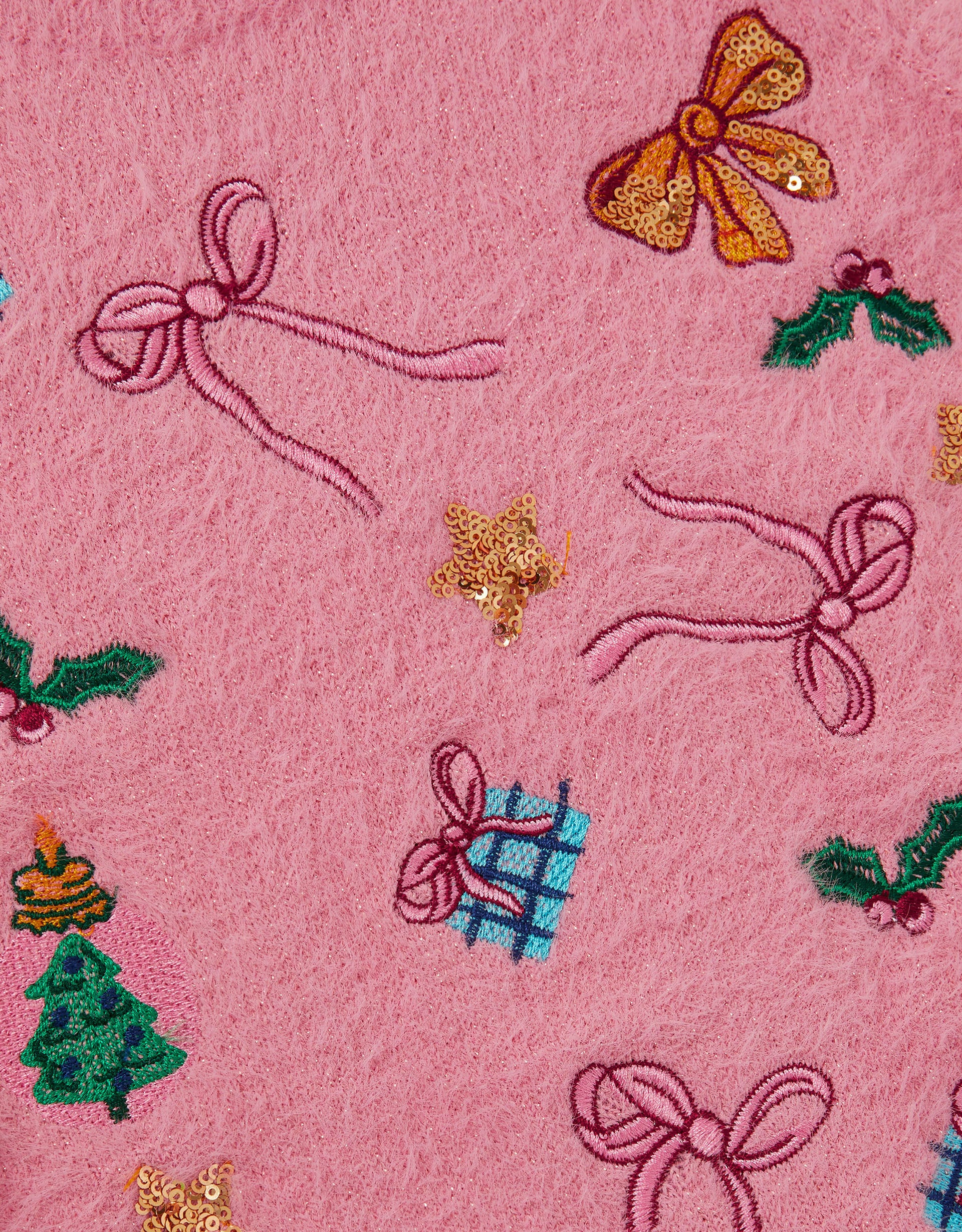 DZEMPER - XMAS ALL OVER KNIT JUMPER