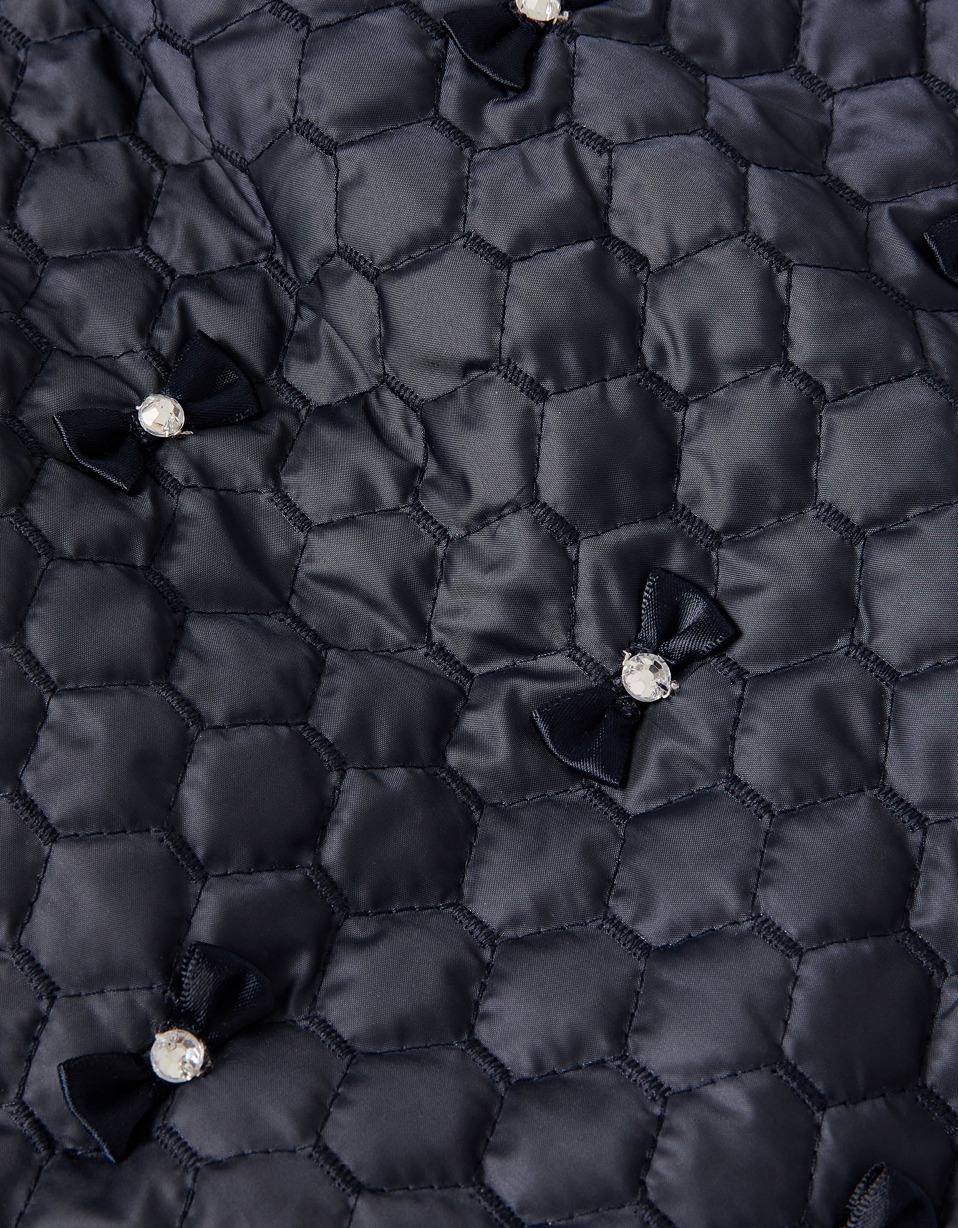 SUKNJA - QUILTED BOW SKIRT