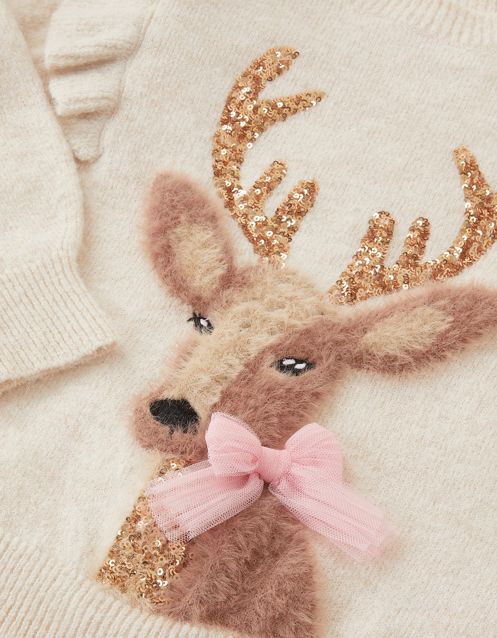 DŽEMPER - XMAS DEER KNITTED JUMPER