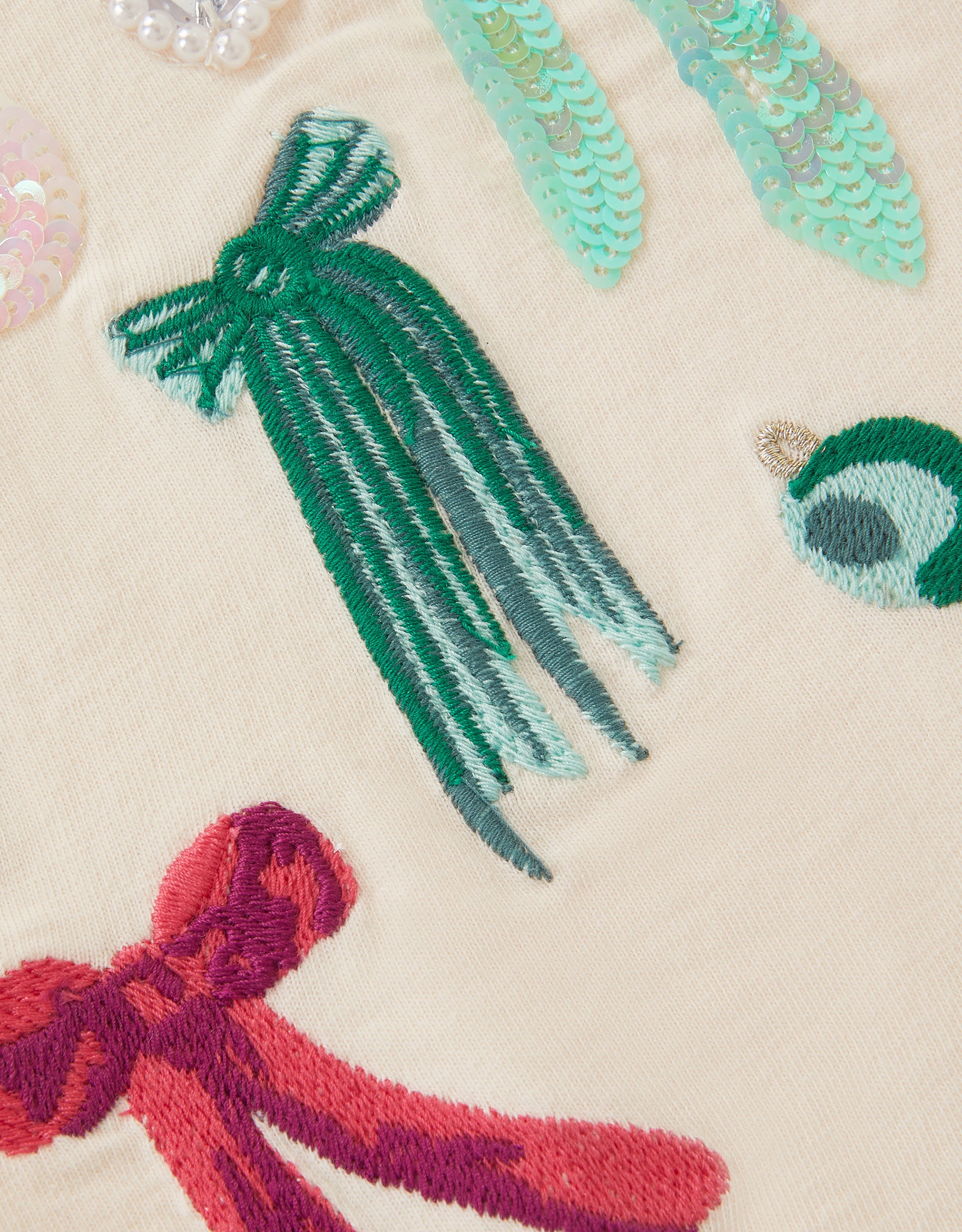 MAJICA - XMAS FALALA EMB TOP