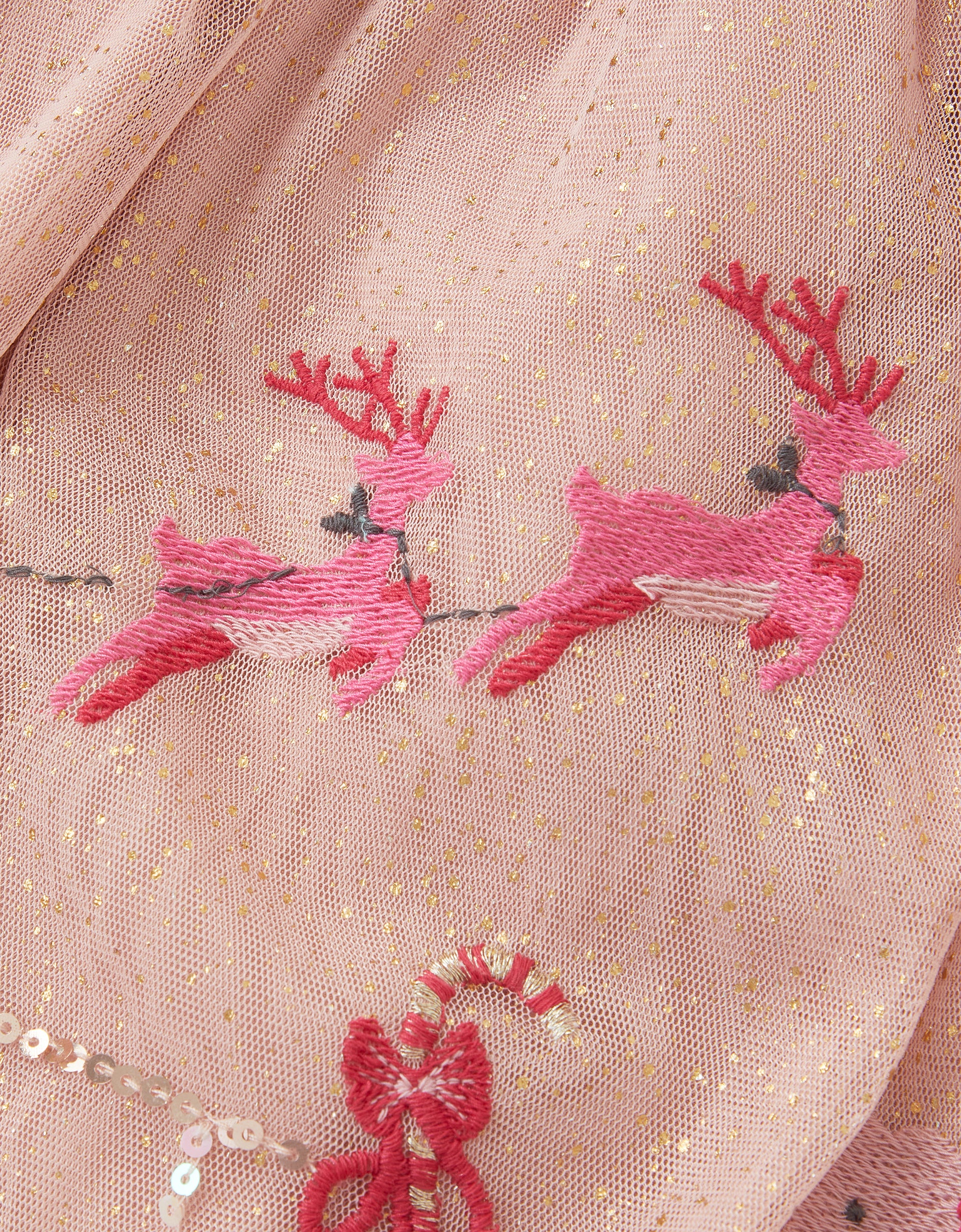 HALJINA - XMAS SCNE DSCO VLVT DRESS