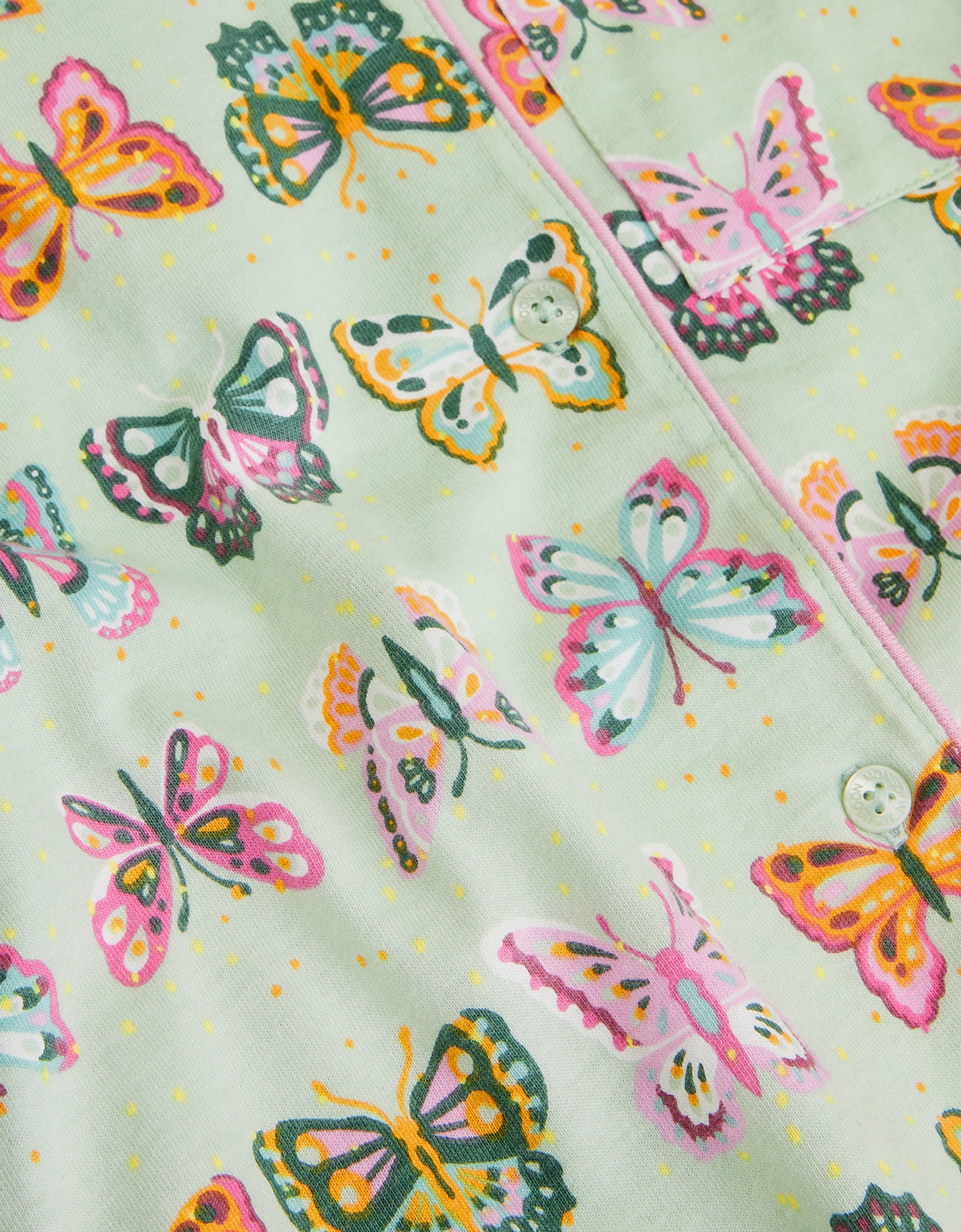 PIDZAMA - JERSEY BUTTERFLY AOP PJ