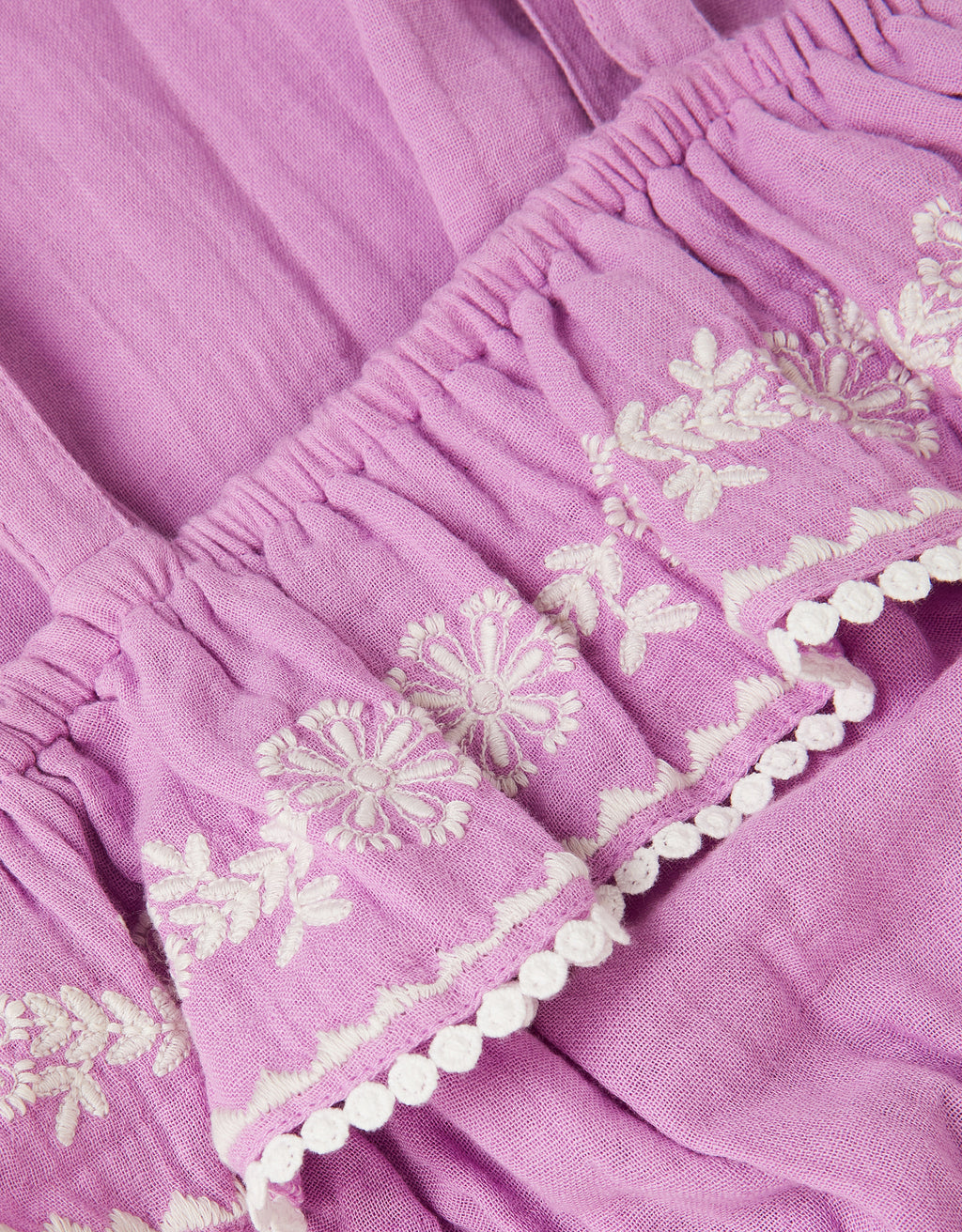 KOMBINEZON - LILAC EMB JUMPSUIT