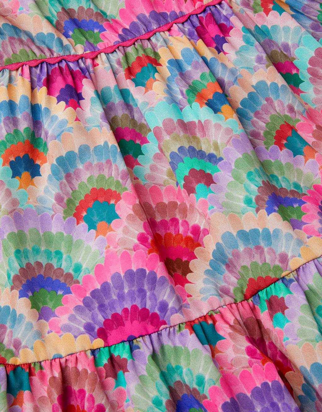 HALJINA - RAINBOW SHELLS DRESS