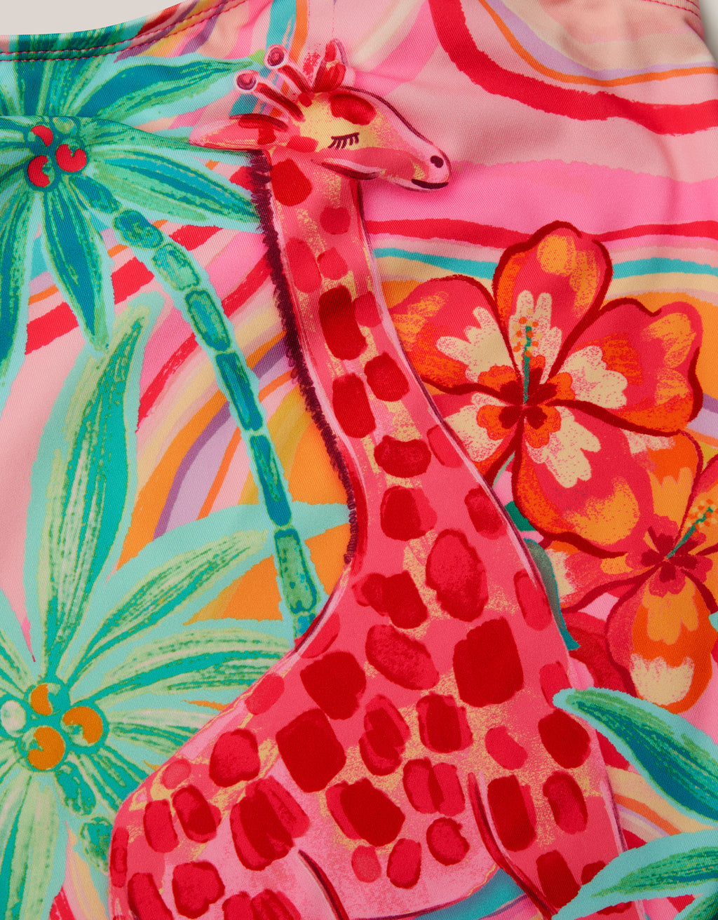 KUPACI KOSTIM  - GIRAFFE GRAPHIC SWIMSUIT