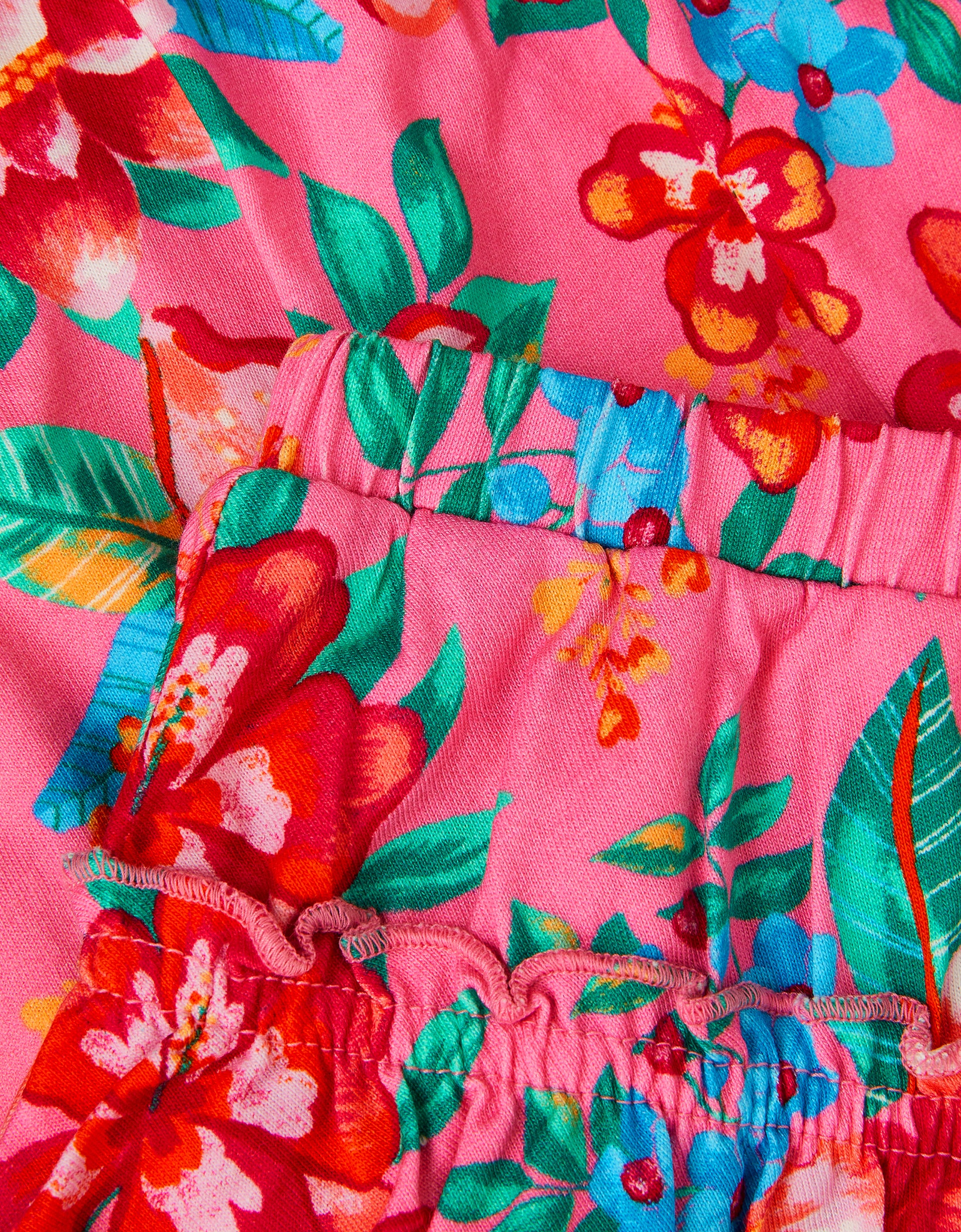 SET - TROPICAL JERSEY SKORT SET