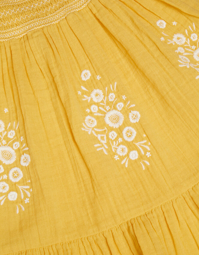 HALJINA - CHEESECLOTH EMB DRESS