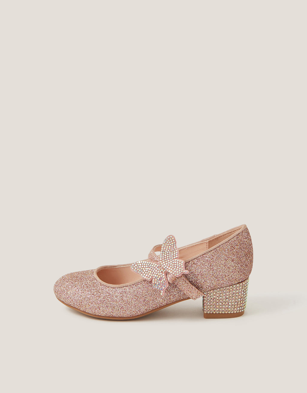 CIPELE - GLITTER SPARKLE BFLY HEEL