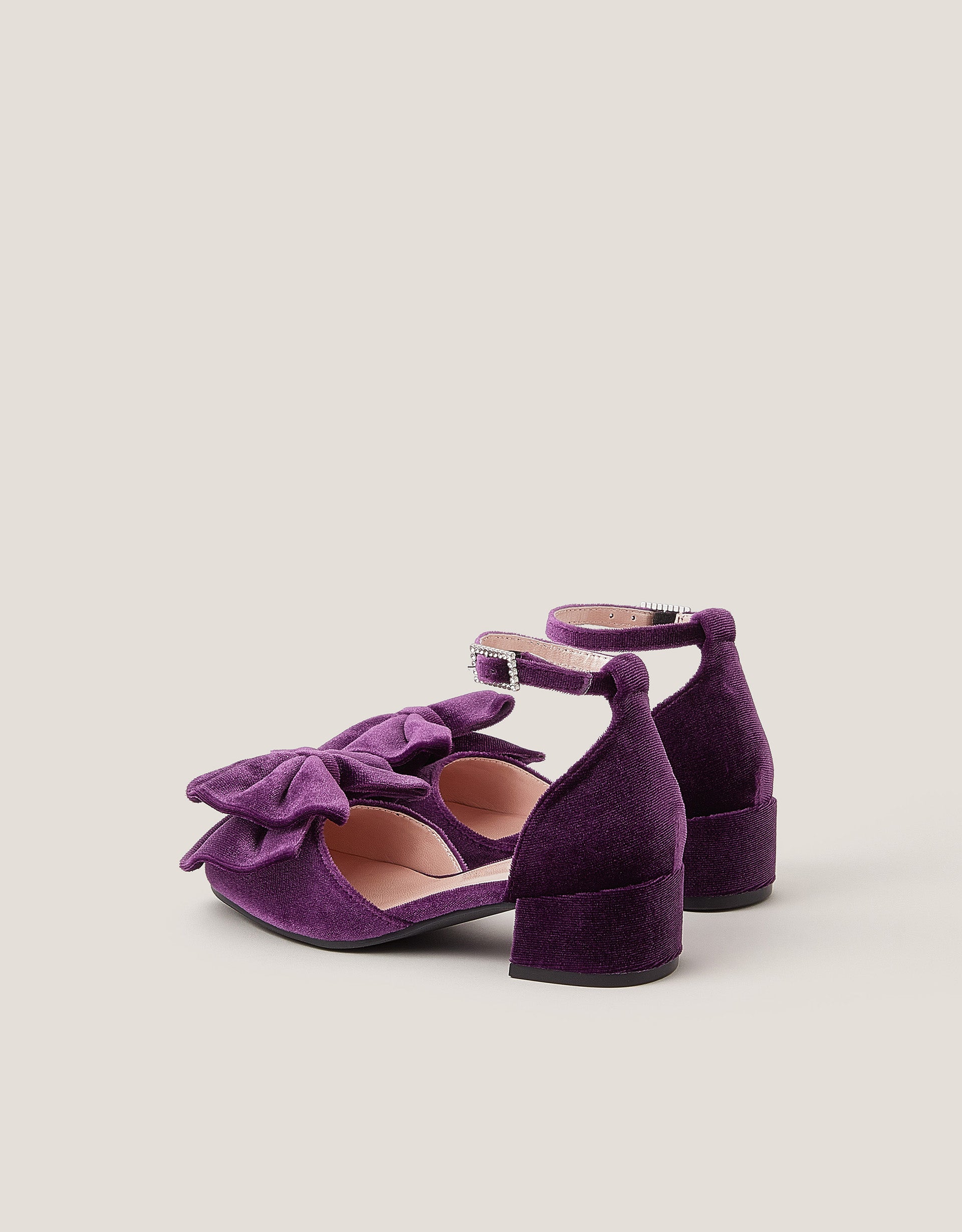 CIPELE - VELVET BOW HEEL