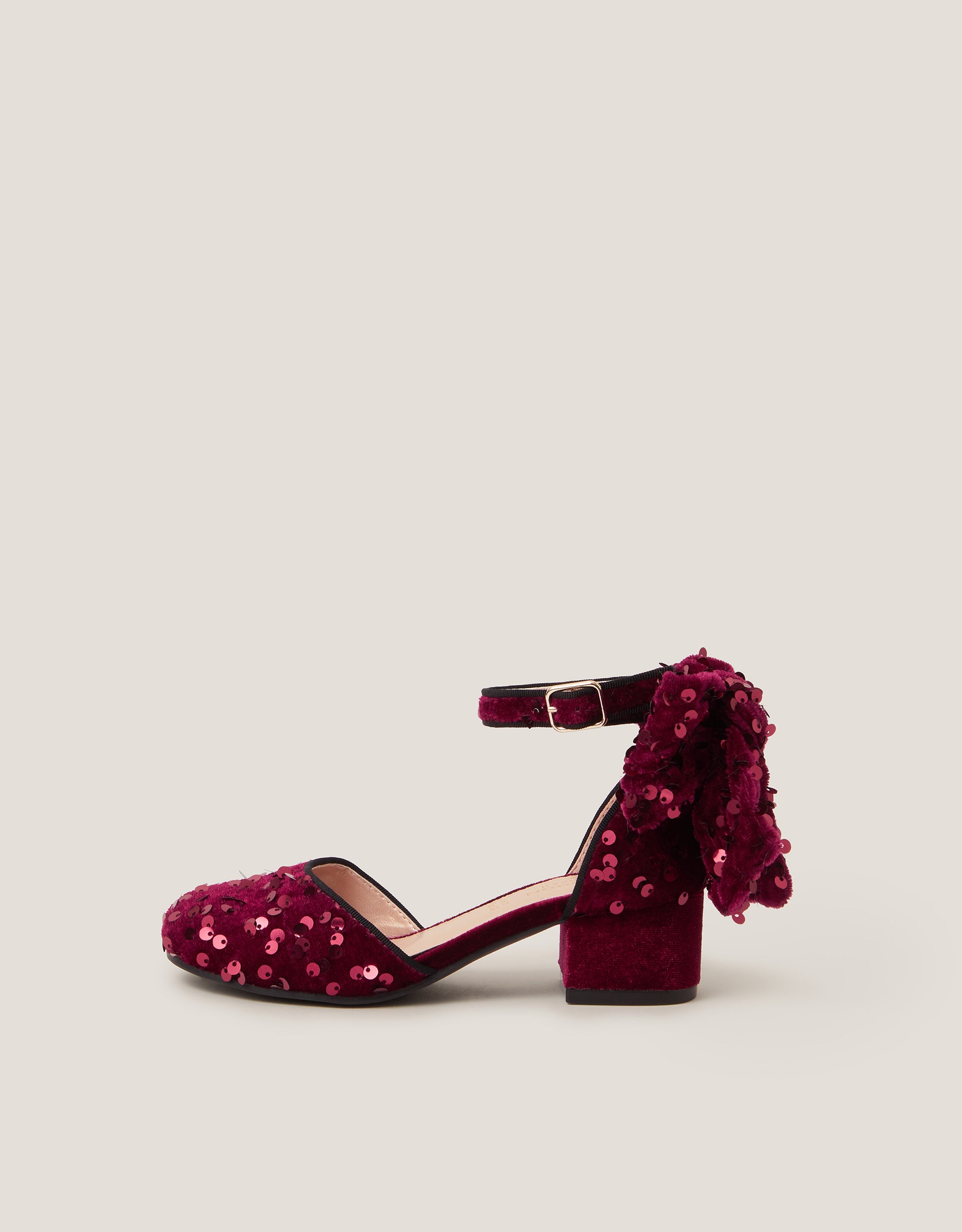 CIPELE - VELVET SEQUIN HEEL