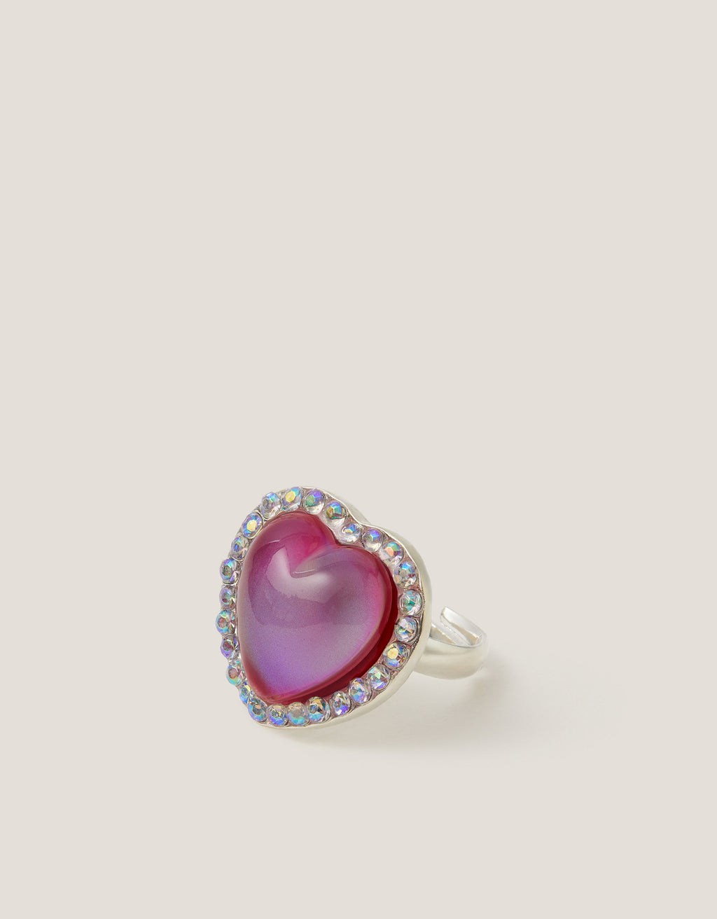PRSTEN - HEART MOOD RING