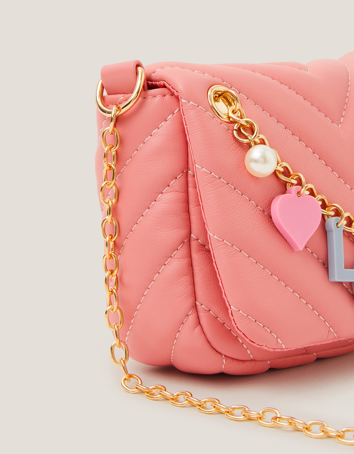 TORBA - LOVE CHARM QUILTED BAG