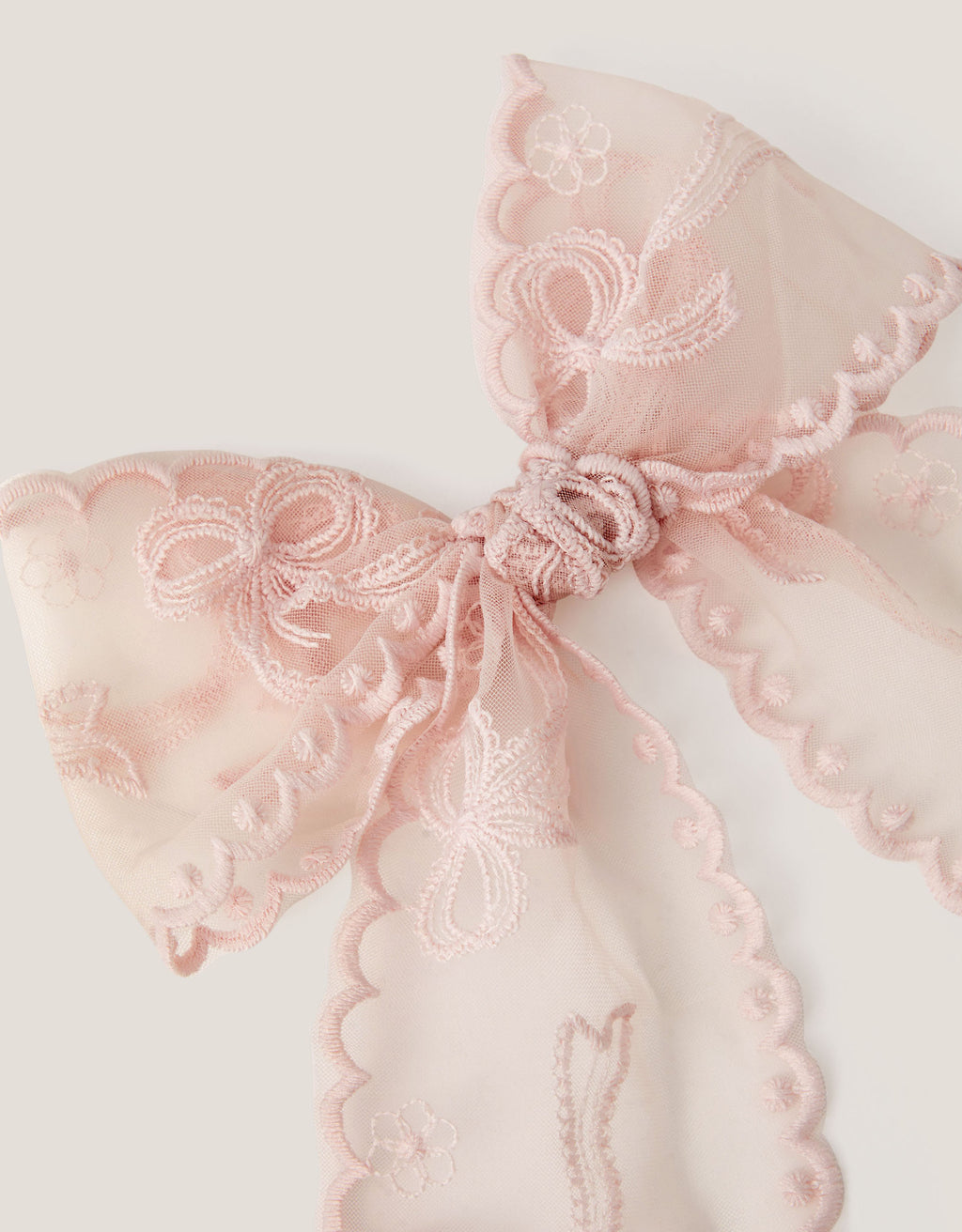 MASNA ZA KOSU - PRETTY LACE BOW CLIP
