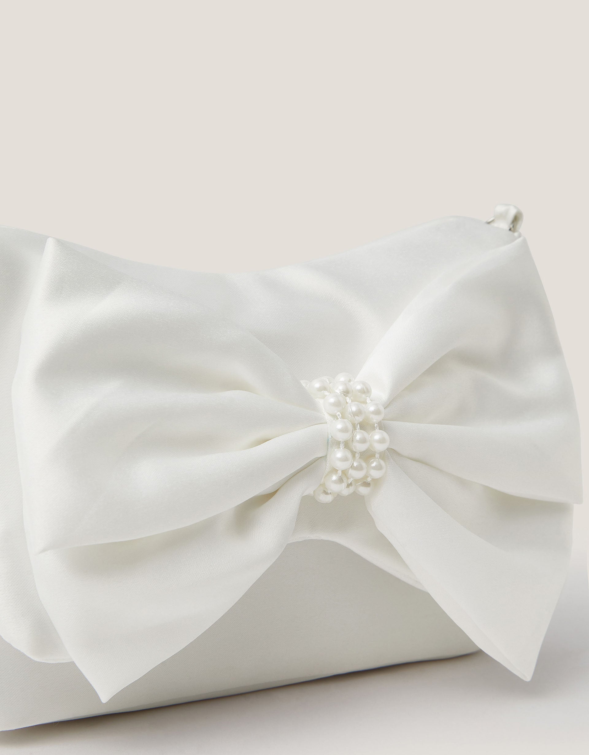 TORBA - DOUBLE PEARLY BOW BAG