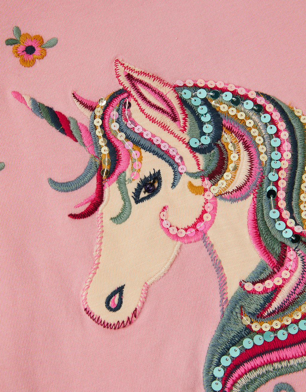 MAJICA - SS CRAFT SEQU UNICORN TEE