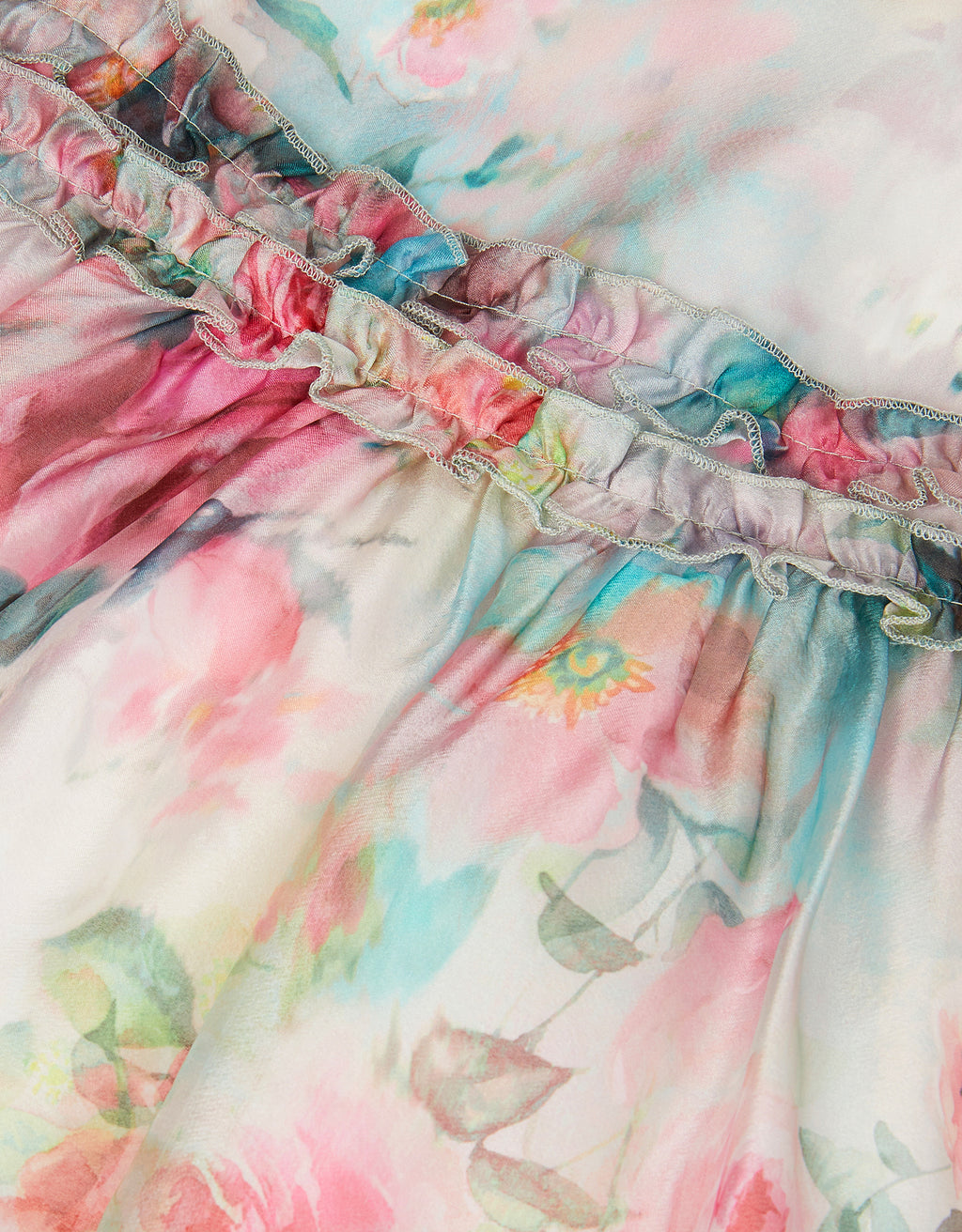 HALJINA - BABY OIL RUFFLE SATIN CHI