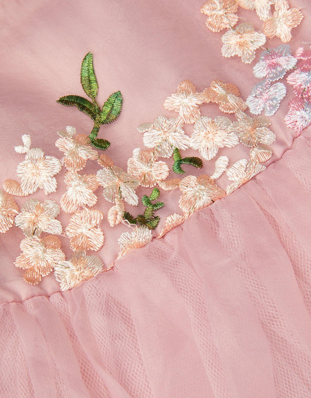 HALJINA - BABY HYDRANGEA EMB DRESS