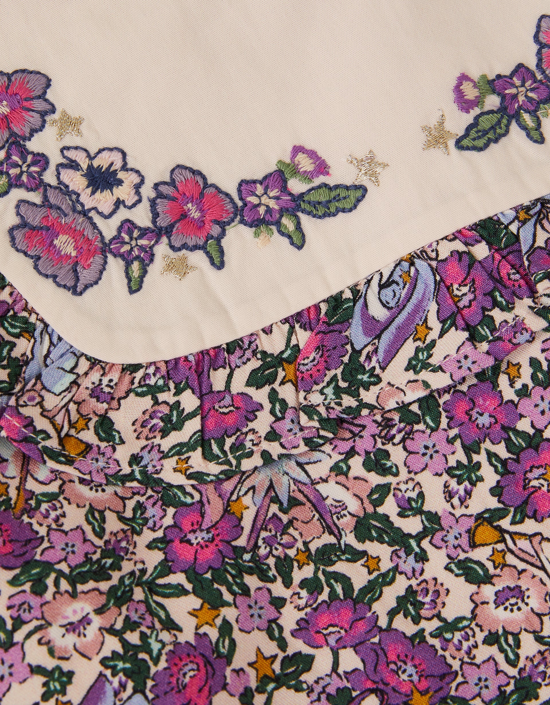 HALJINA - BABY VISCOSE FLORAL DRESS