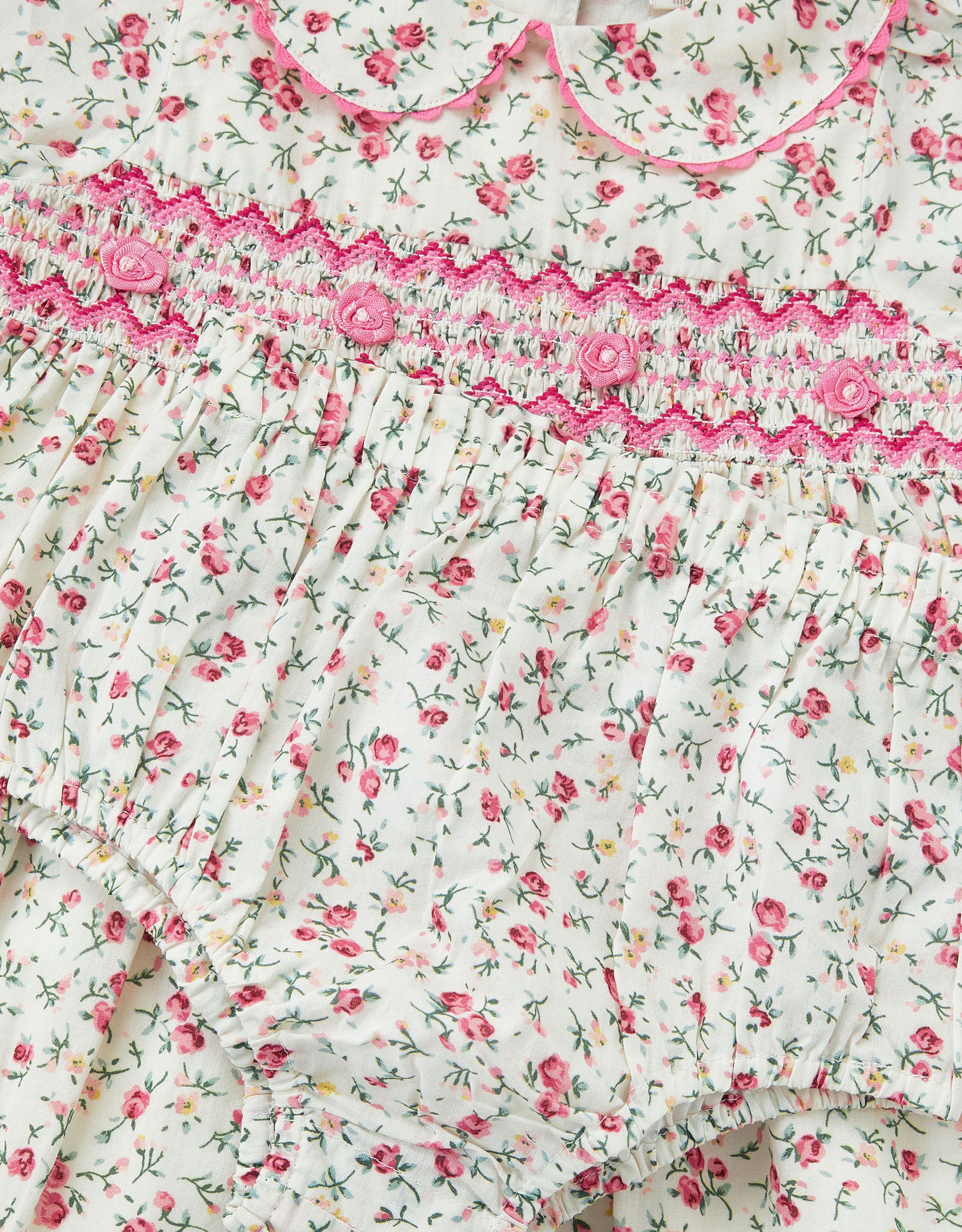 HALJINA - BBY ROSIE SMOCK KNICKERS