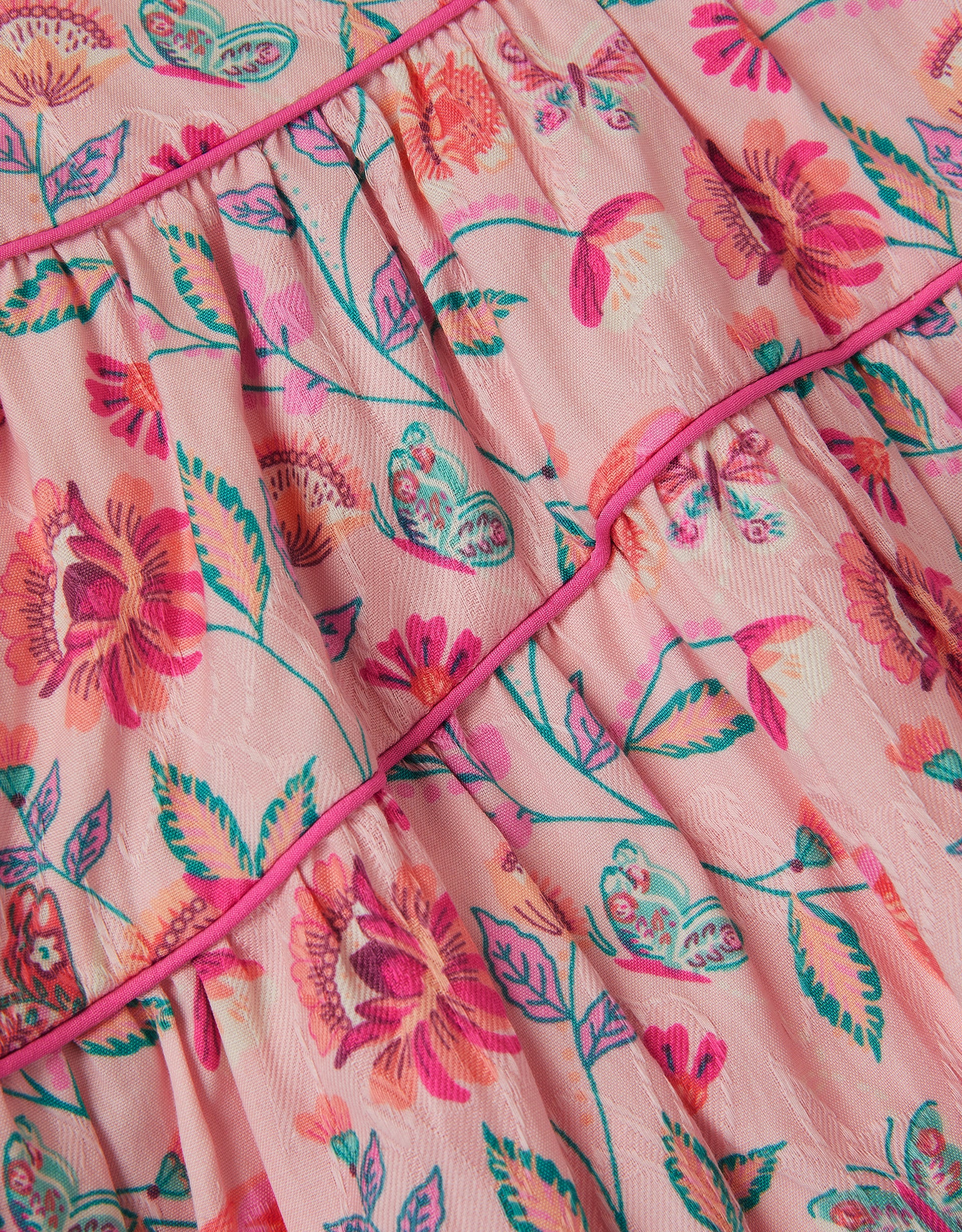 HALJINA - BBY FLORAL JACQUARD DRESS