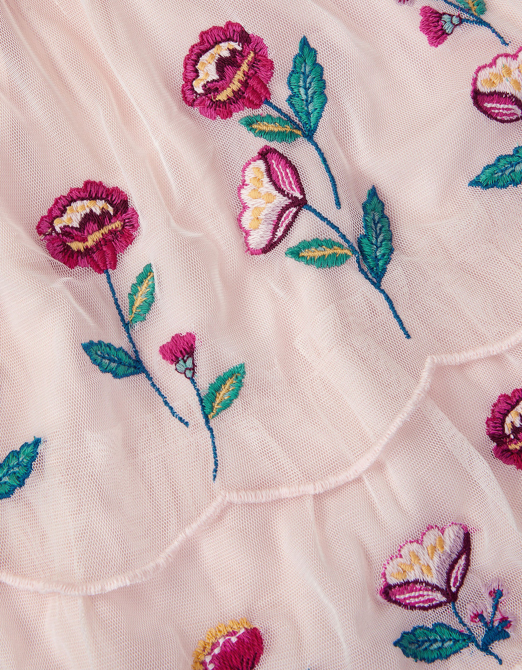 HALJINA - BBY MESH SCLLOP MINI ME D