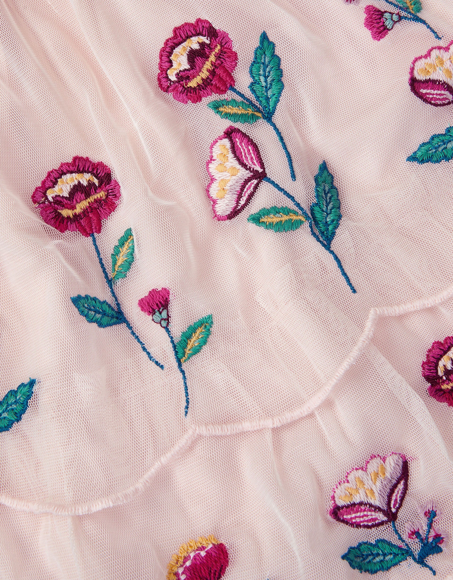 HALJINA - BBY MESH SCLLOP MINI ME D