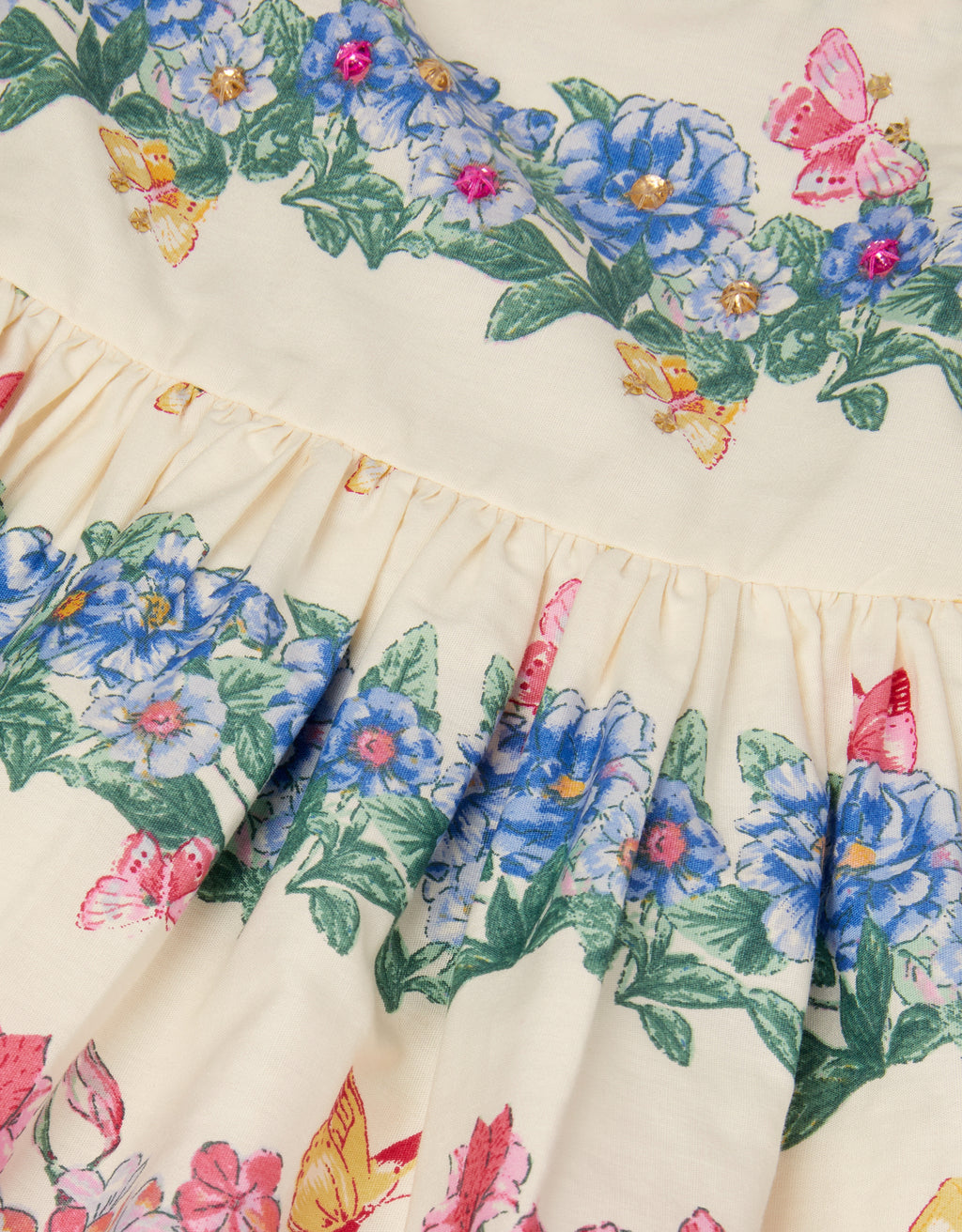 KOMBINEZON - BBY CLARA FLRL PRINT DRES