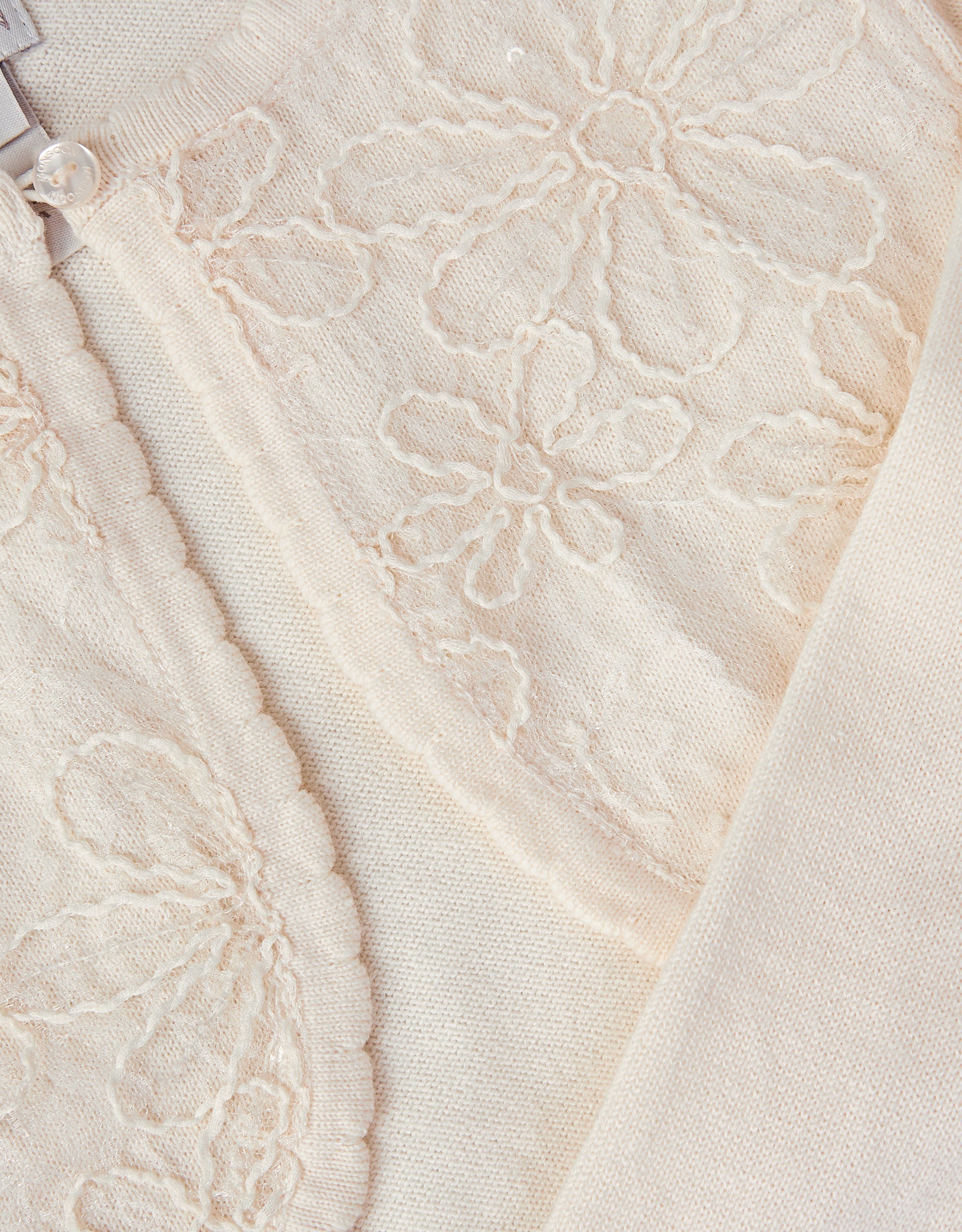 KARDIGAN - SEQUIN FLOWER CARDIGAN