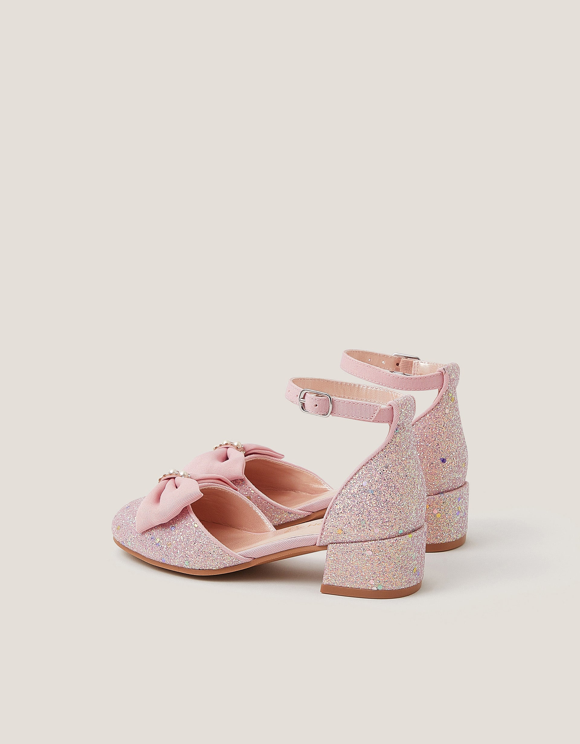 CIPELE - GLITTER CHUNKY HEEL