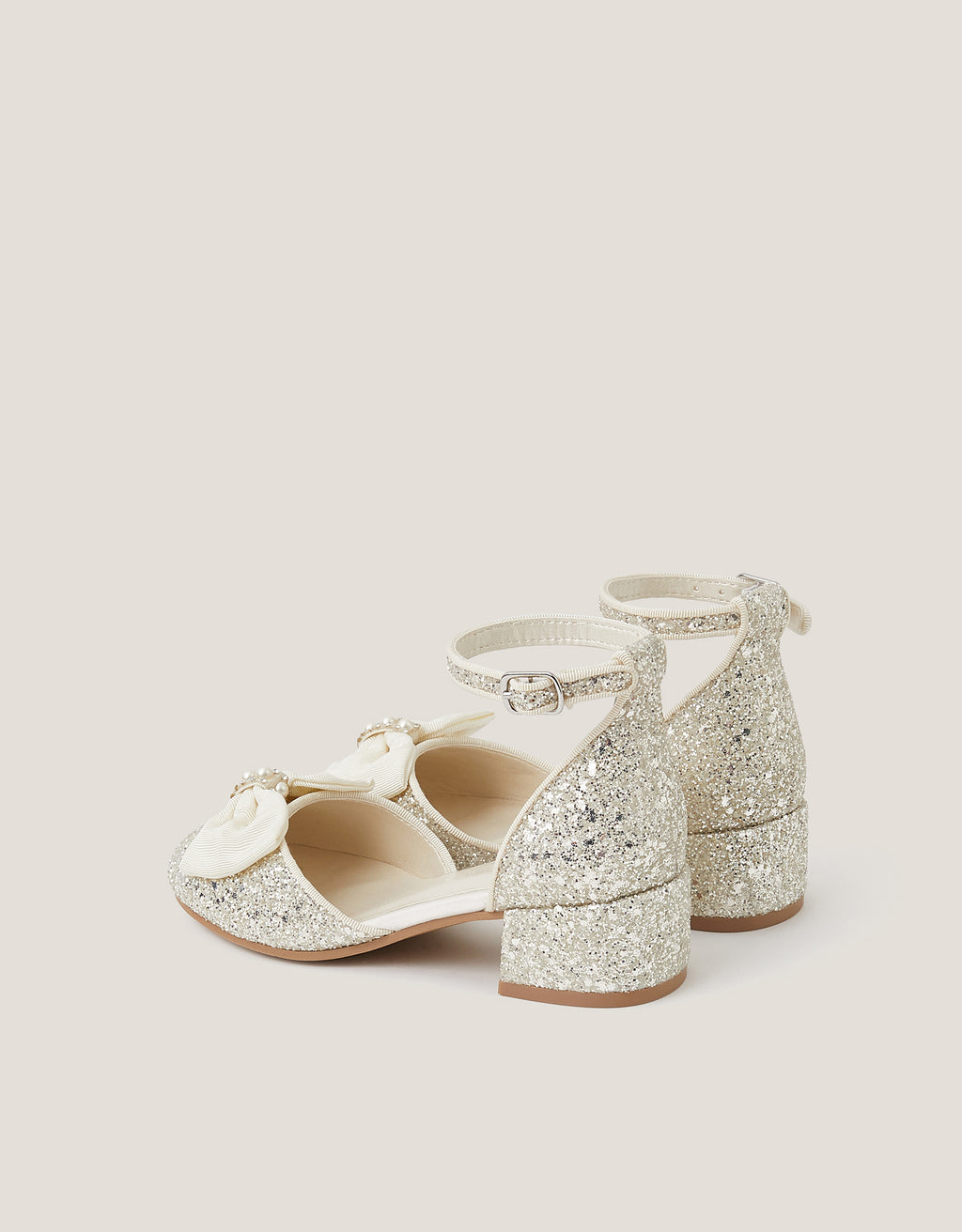 CIPELE - GLITTER CHUNKY HEEL