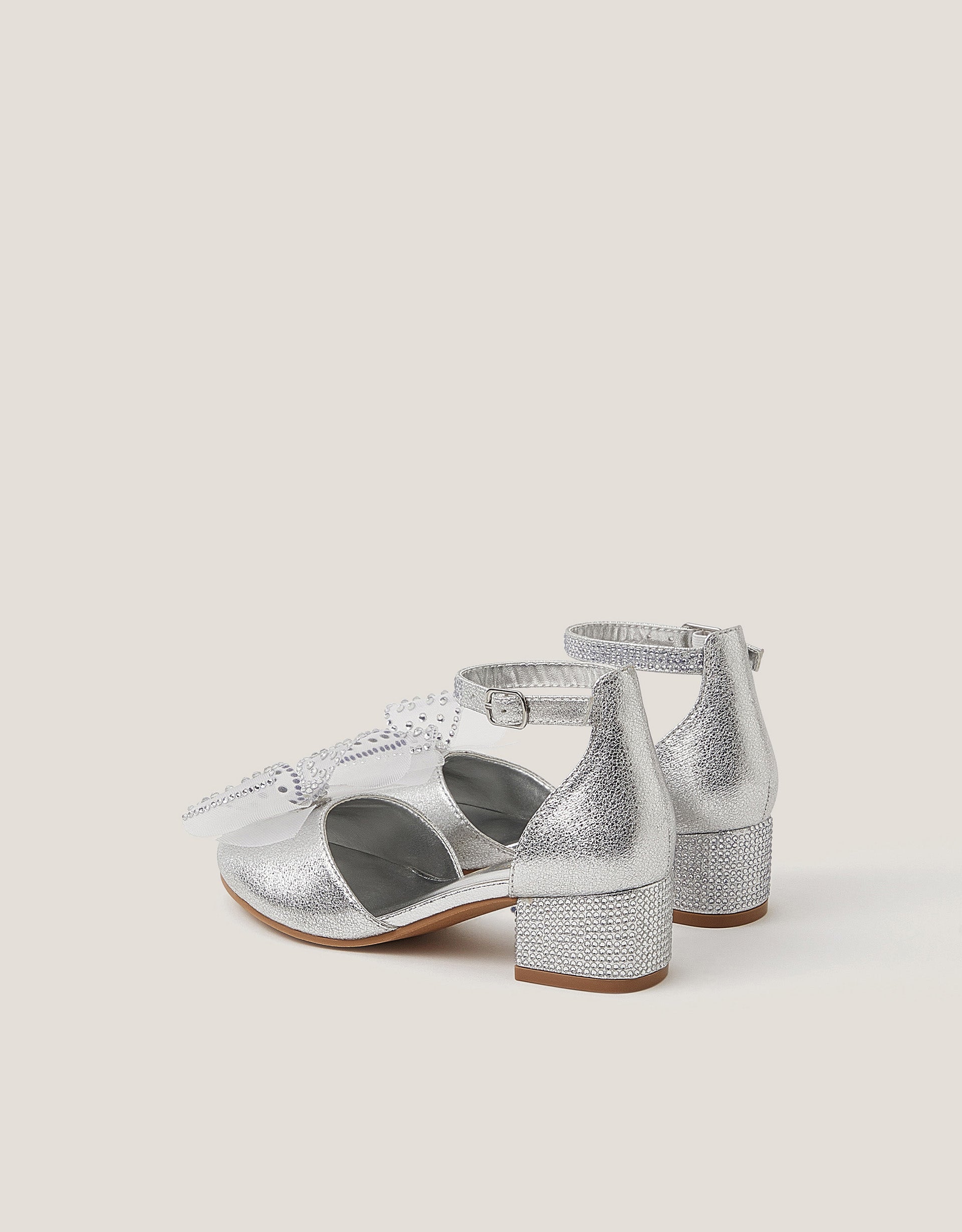 CIPELE - DIAMANTE BOW HEEL