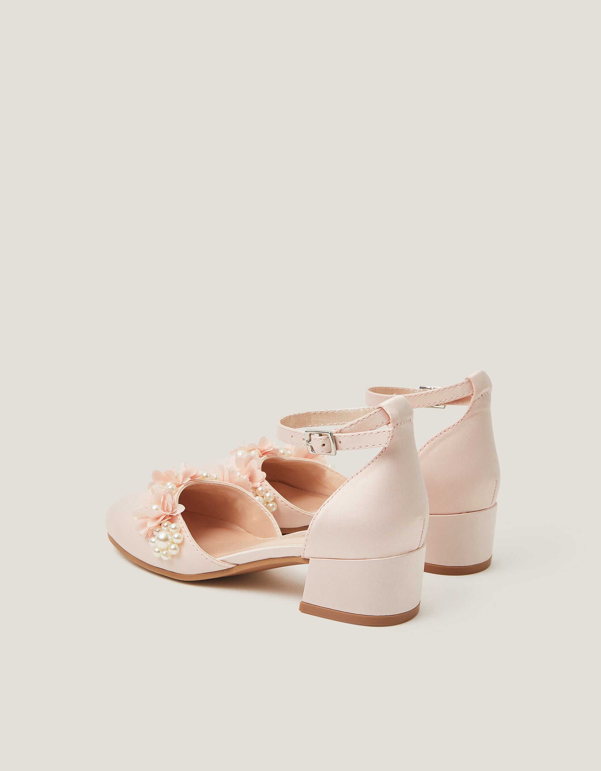 CIPELE - PEARLY POM FLOWER HEEL