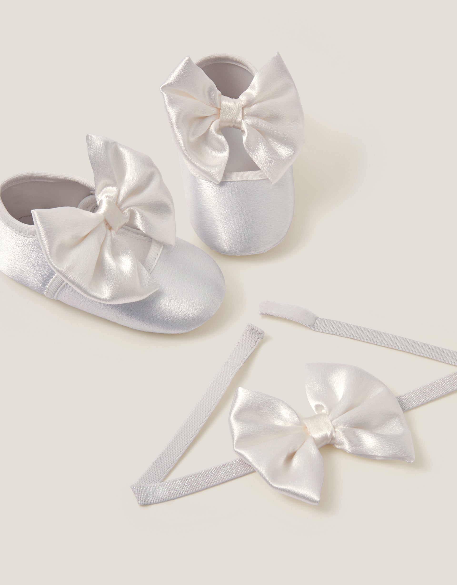 SET CIPELE I TRAKA ZA KOSU - BABY BOW BOOTIE & BANDO
