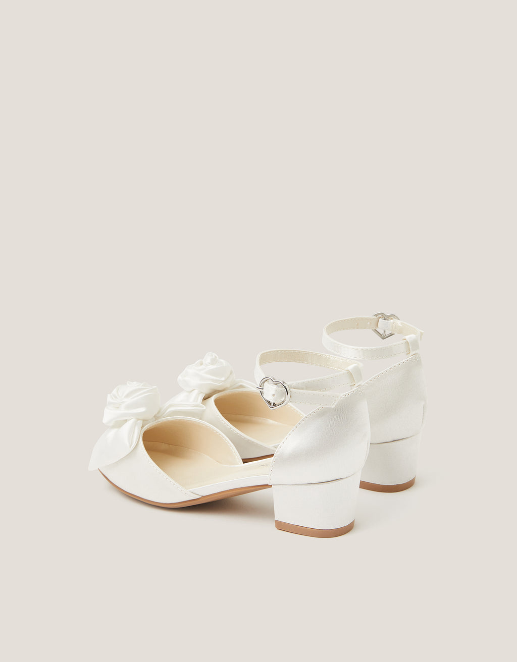 CIPELE - IVORY ROSETTE BOW 2 PART