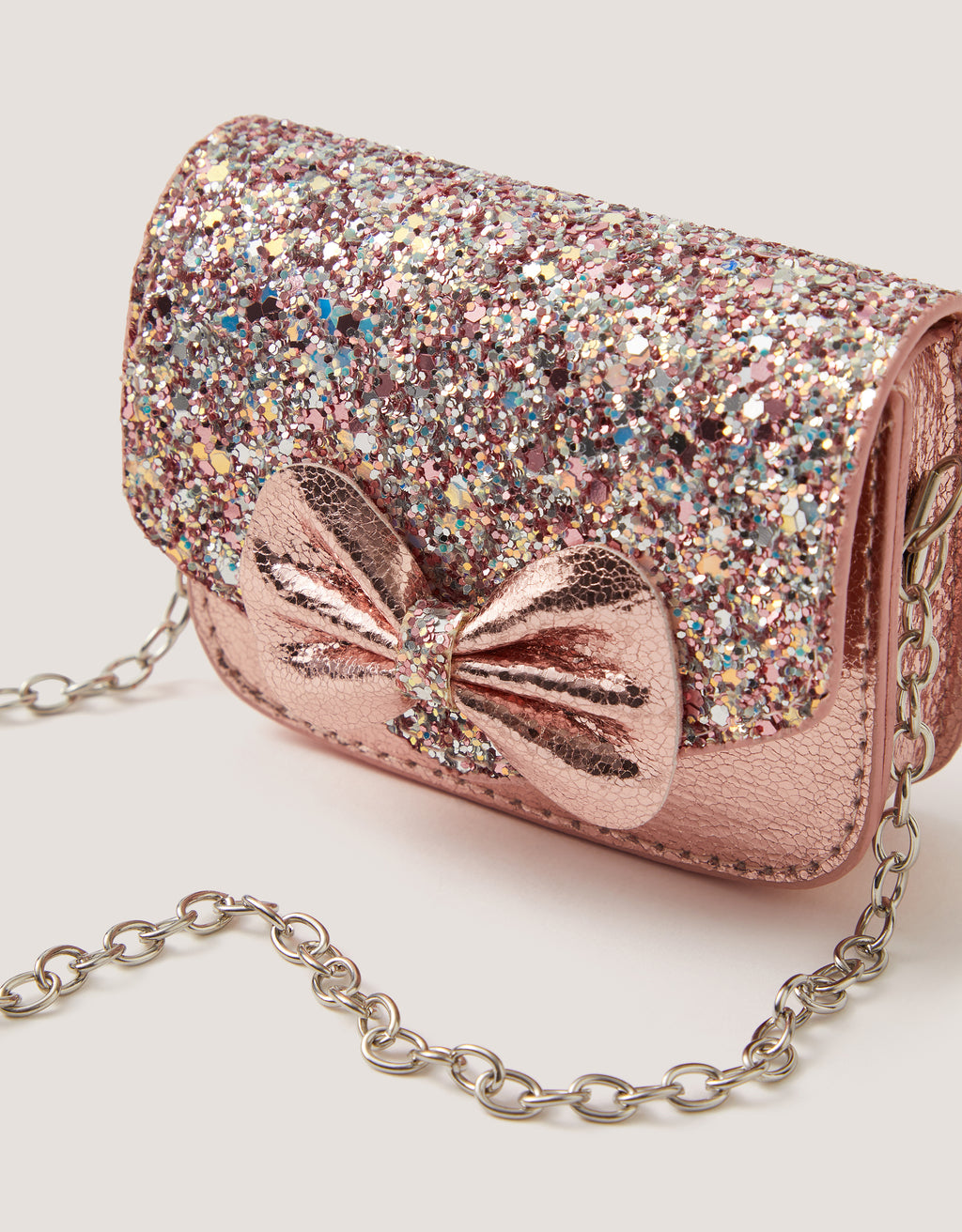 TORBA - SPARKLE BOW MINI BAG