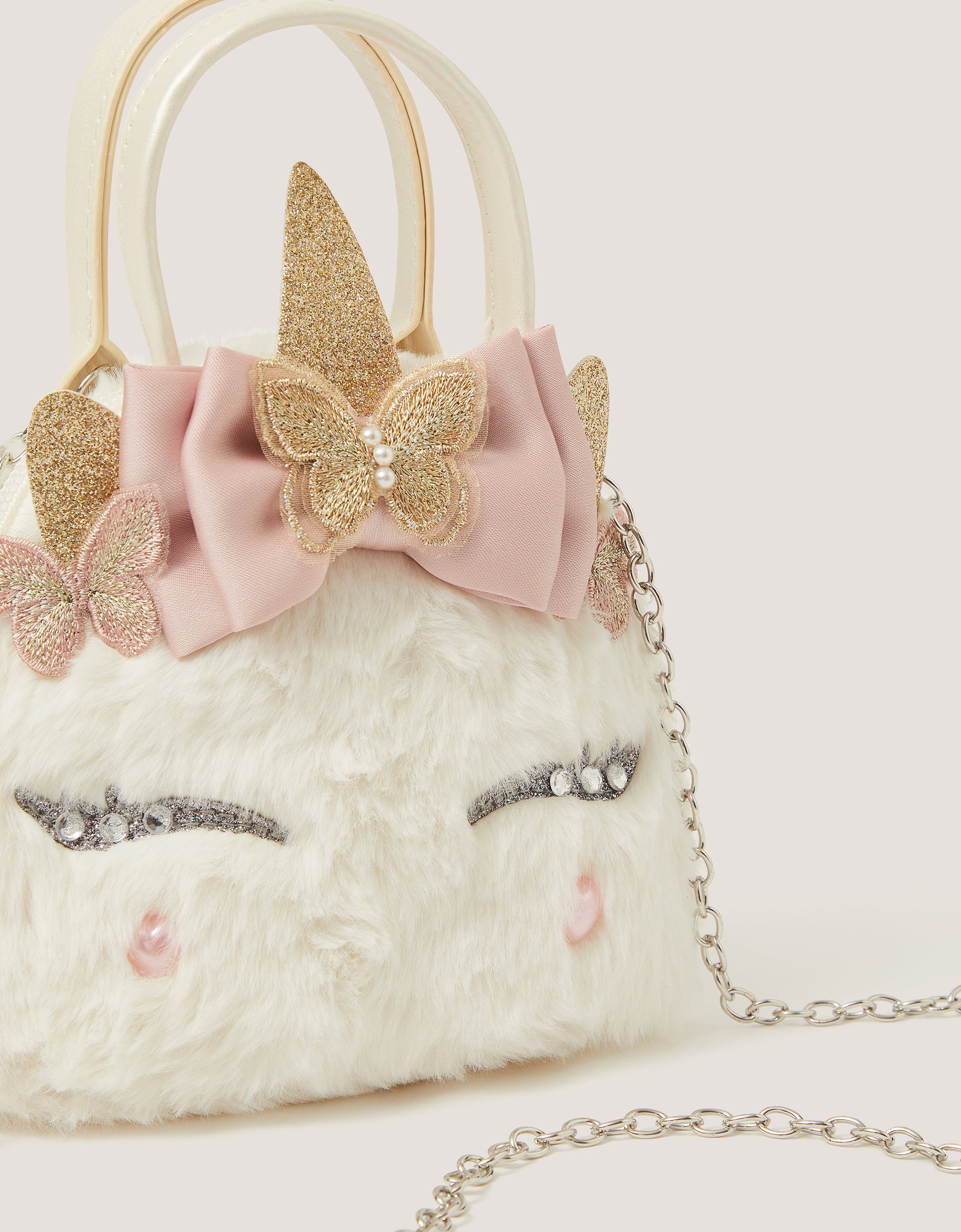 TORBA - LUNA UNICORN FLUFFY BAG