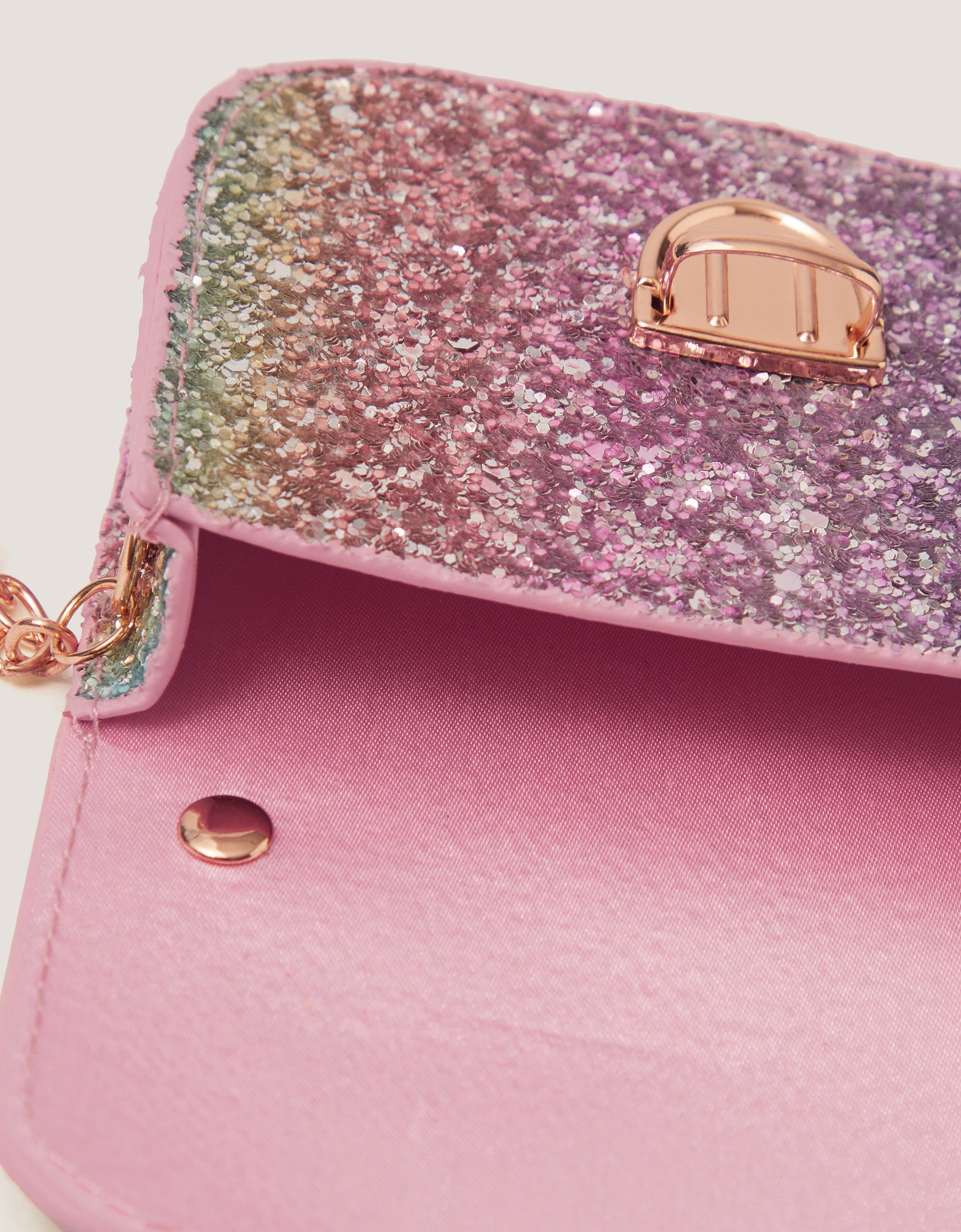 TORBA - RAINBOW GLITTER MINI BAG